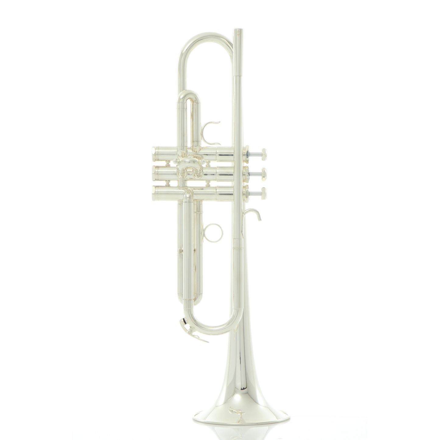Schilke B2 Yellow Brass Bell Bb Trumpet - Silver Plated