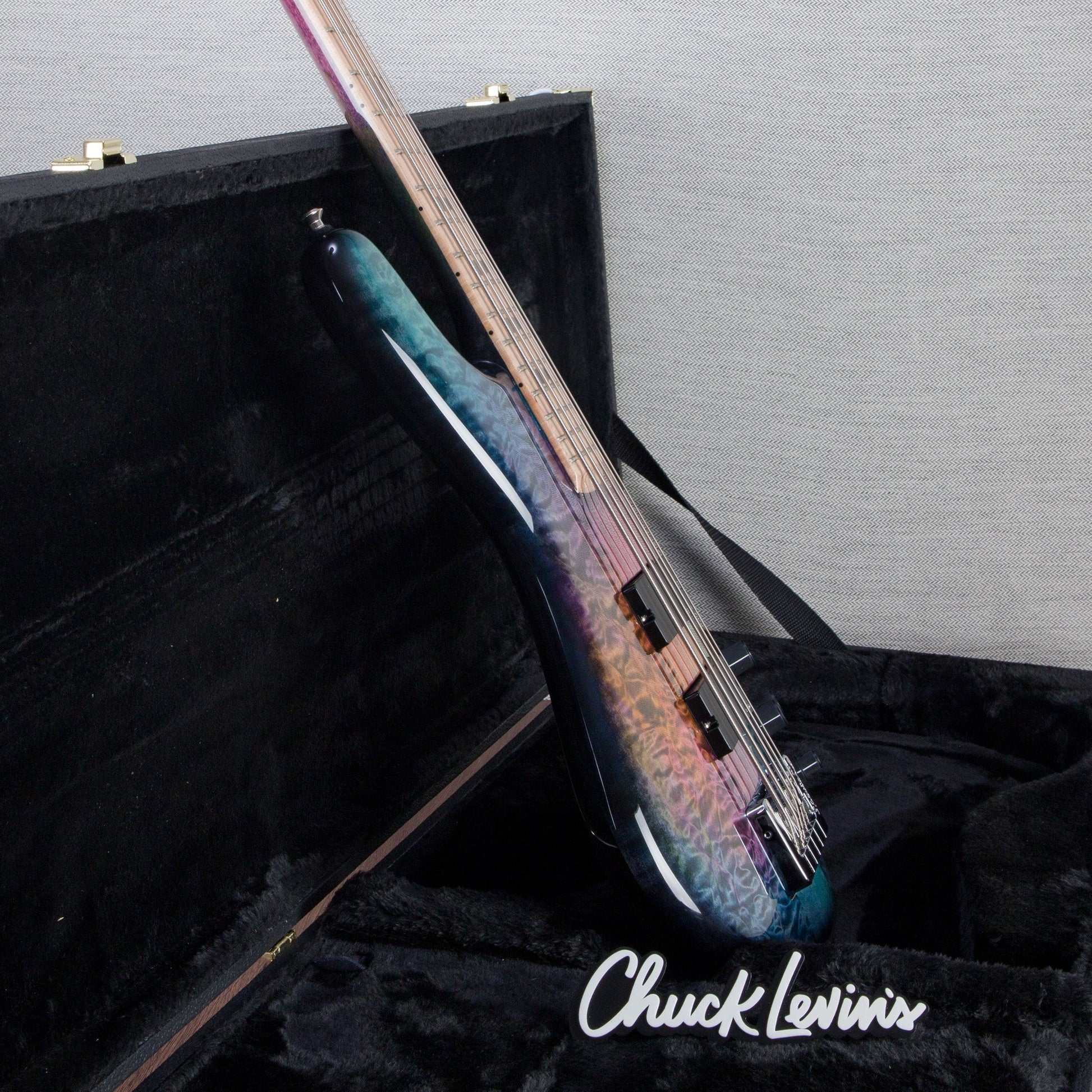 Spector USA NAMM NS-5 Electric Bass Guitar - Oil Slick