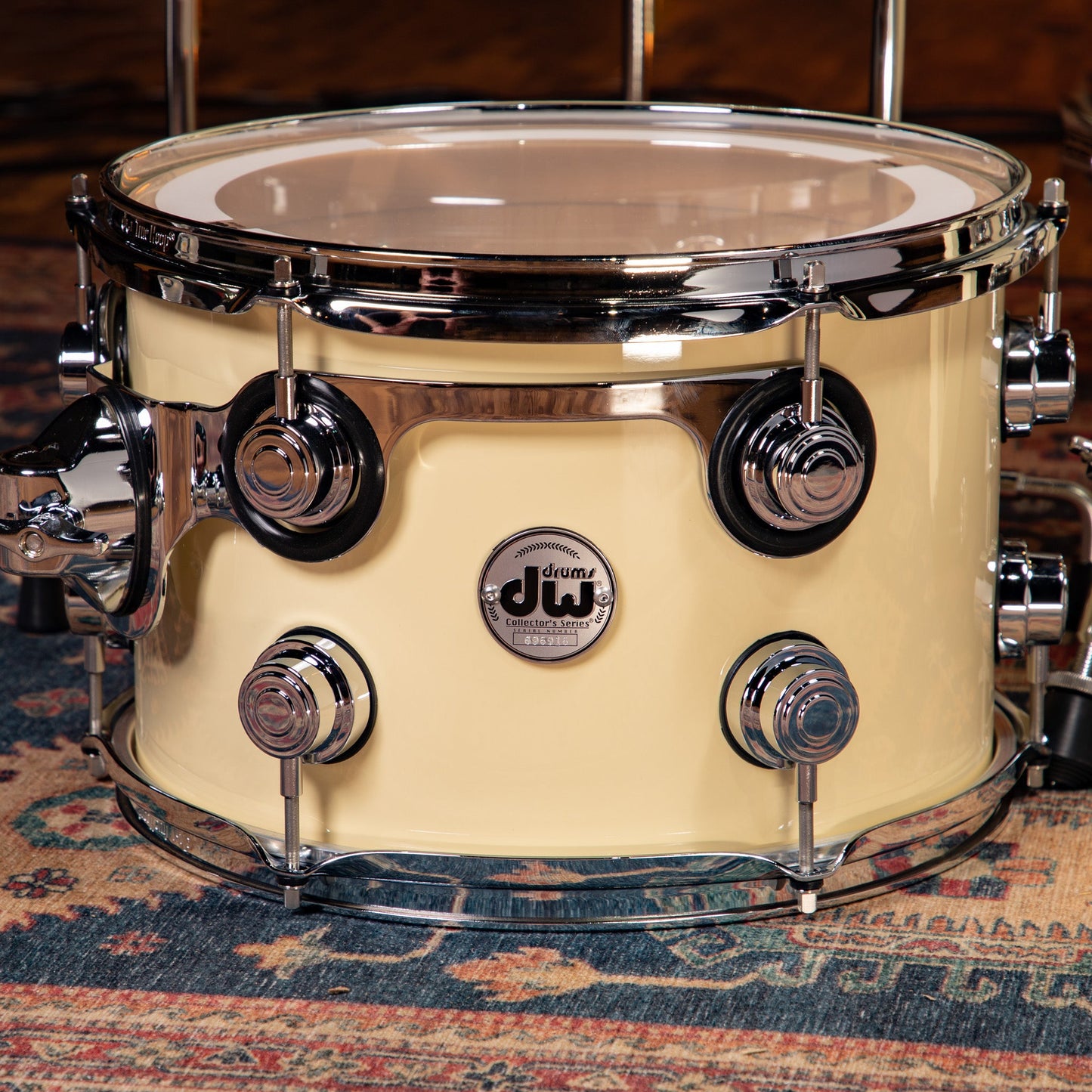 DW Collector's Maple SSC 3-Piece Shell Pack - Solid Double Cream Lacquer
