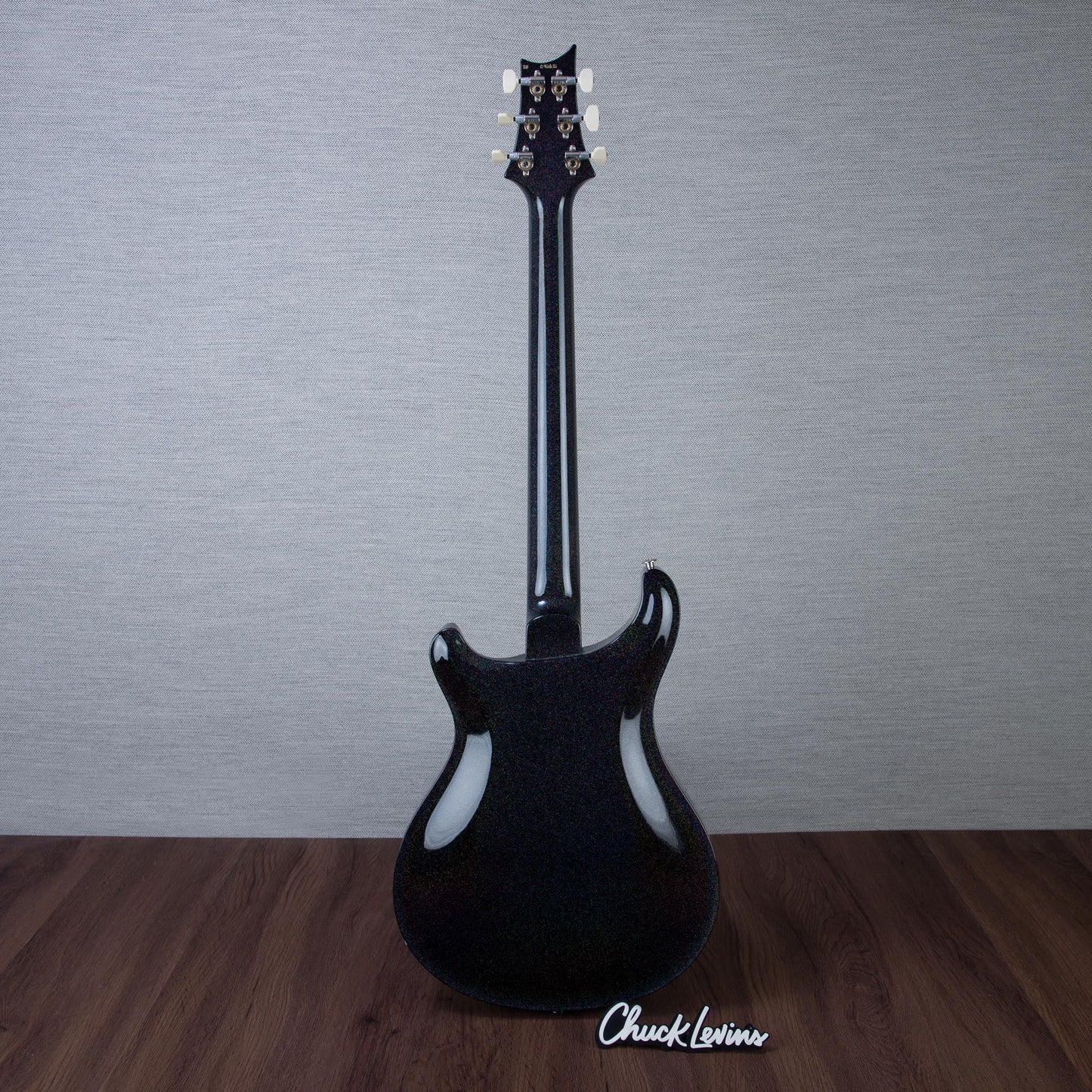 PRS McCarty 594 Hollowbody II Custom Color Hollowbody Electric Guitar - Black Rainbow Hollowflake - #250411621