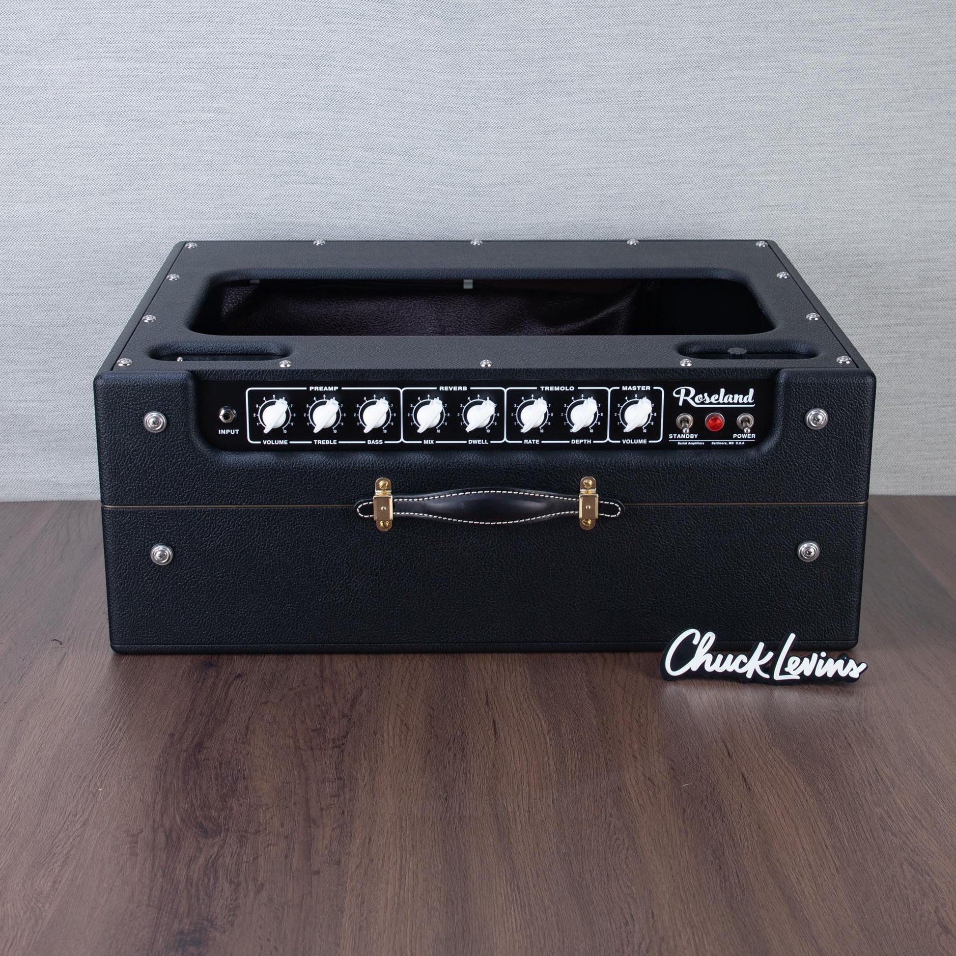 Bartel Roseland 45-Watt 1x12-Inch Tube Guitar Amplifier - British Black