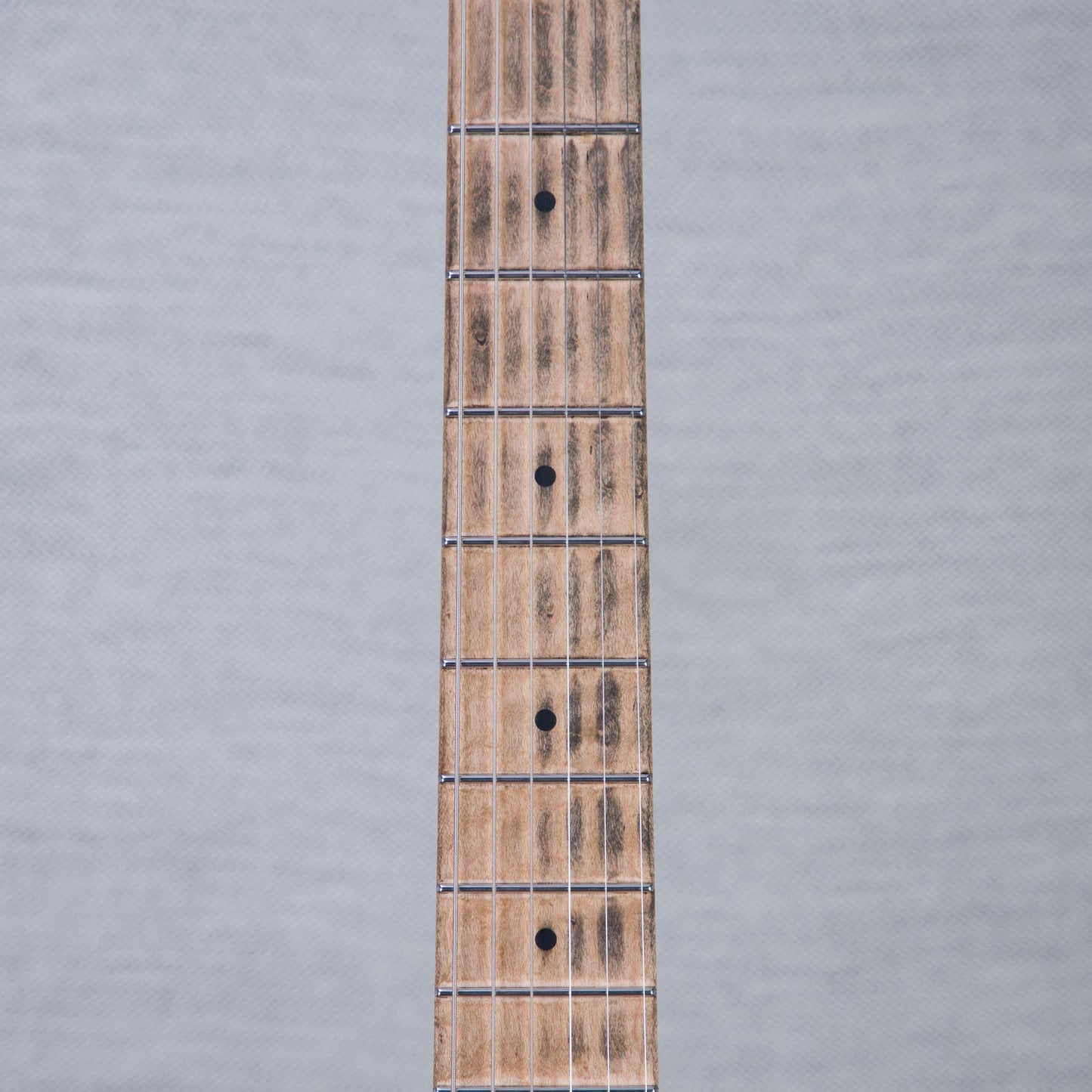 EVH Custom Shop Special Edition Wolfgang Stripes Electric Guitar - White/Black Stripes - #WG17610A