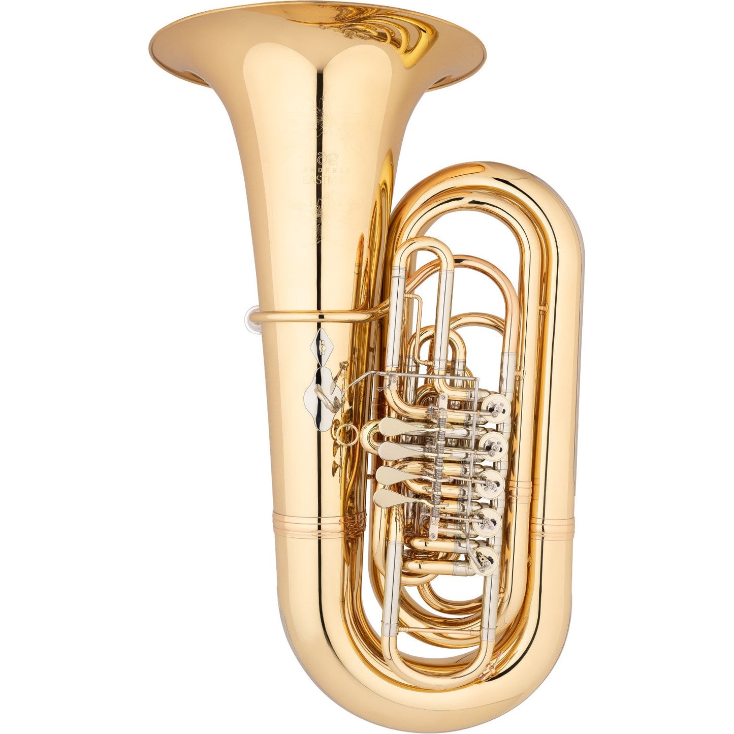 Eastman EBB825VG Professional Series 5/4 BBb Tuba - Lacquer Gold Brass Bell