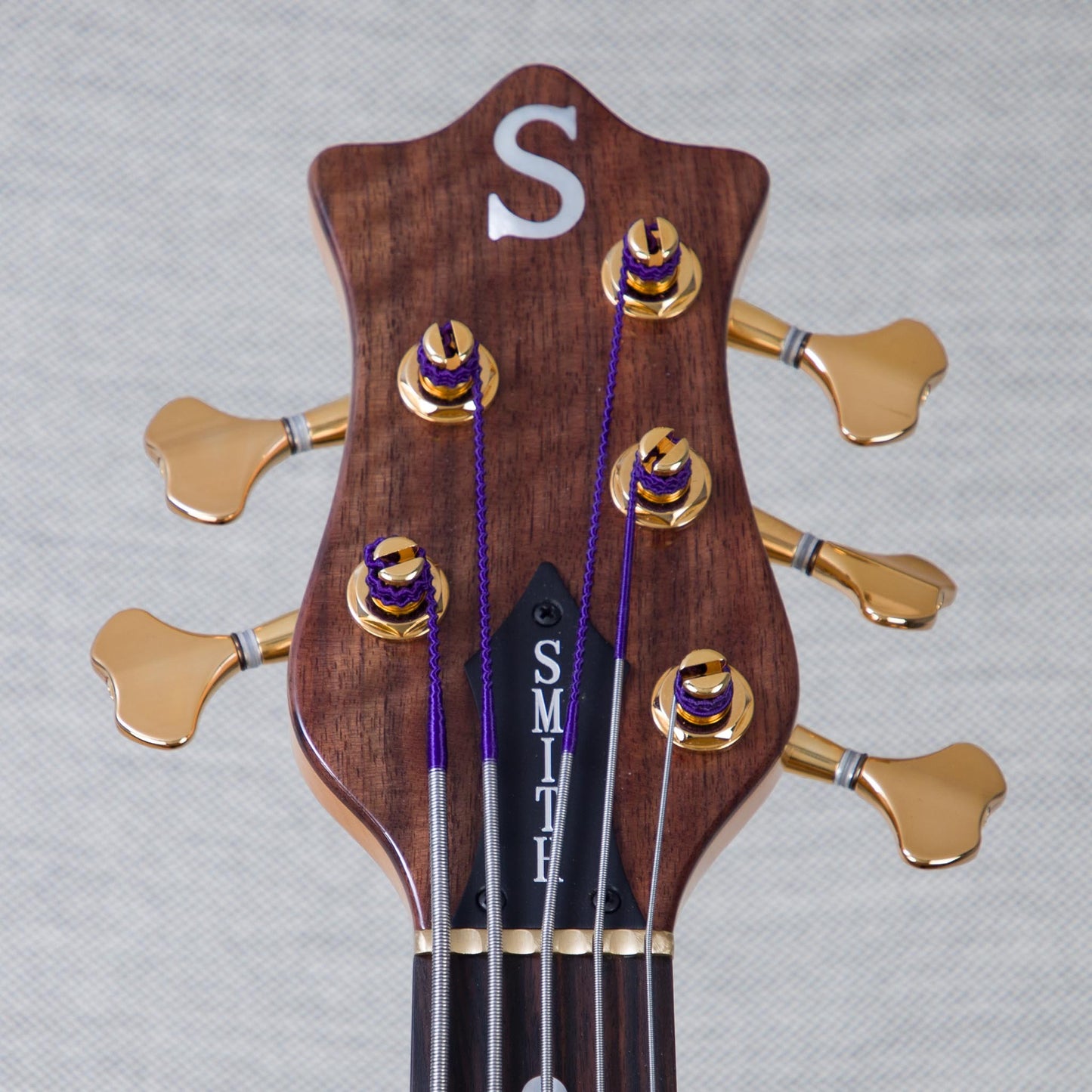 Ken Smith BSR-5TNE-FW Black Tiger Elite 5-String Electric Bass Guitar - Figured Walnut - #5TNE706626
