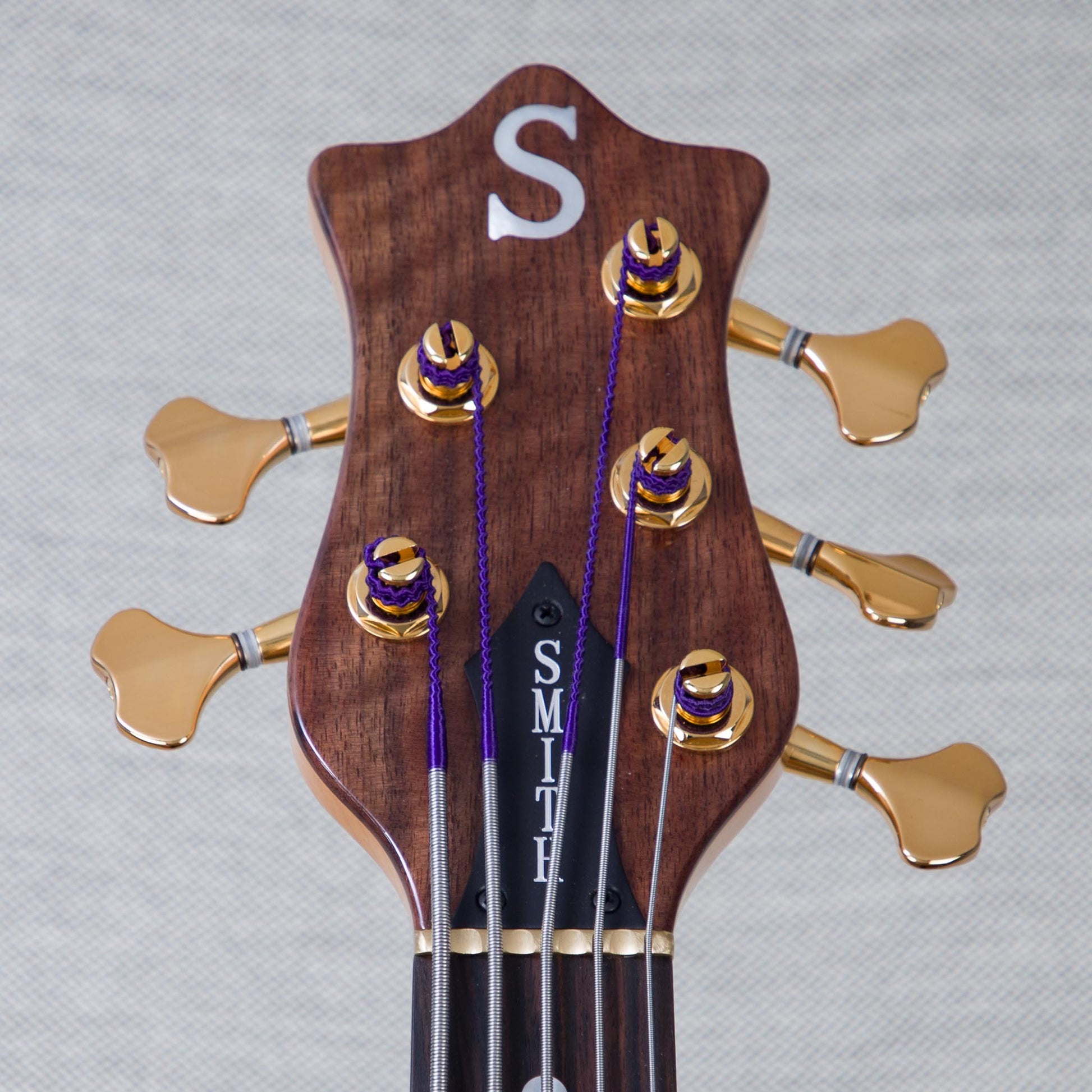Ken Smith BSR-5TNE-FW Black Tiger Elite 5-String Electric Bass Guitar - Figured Walnut - #5TNE706626