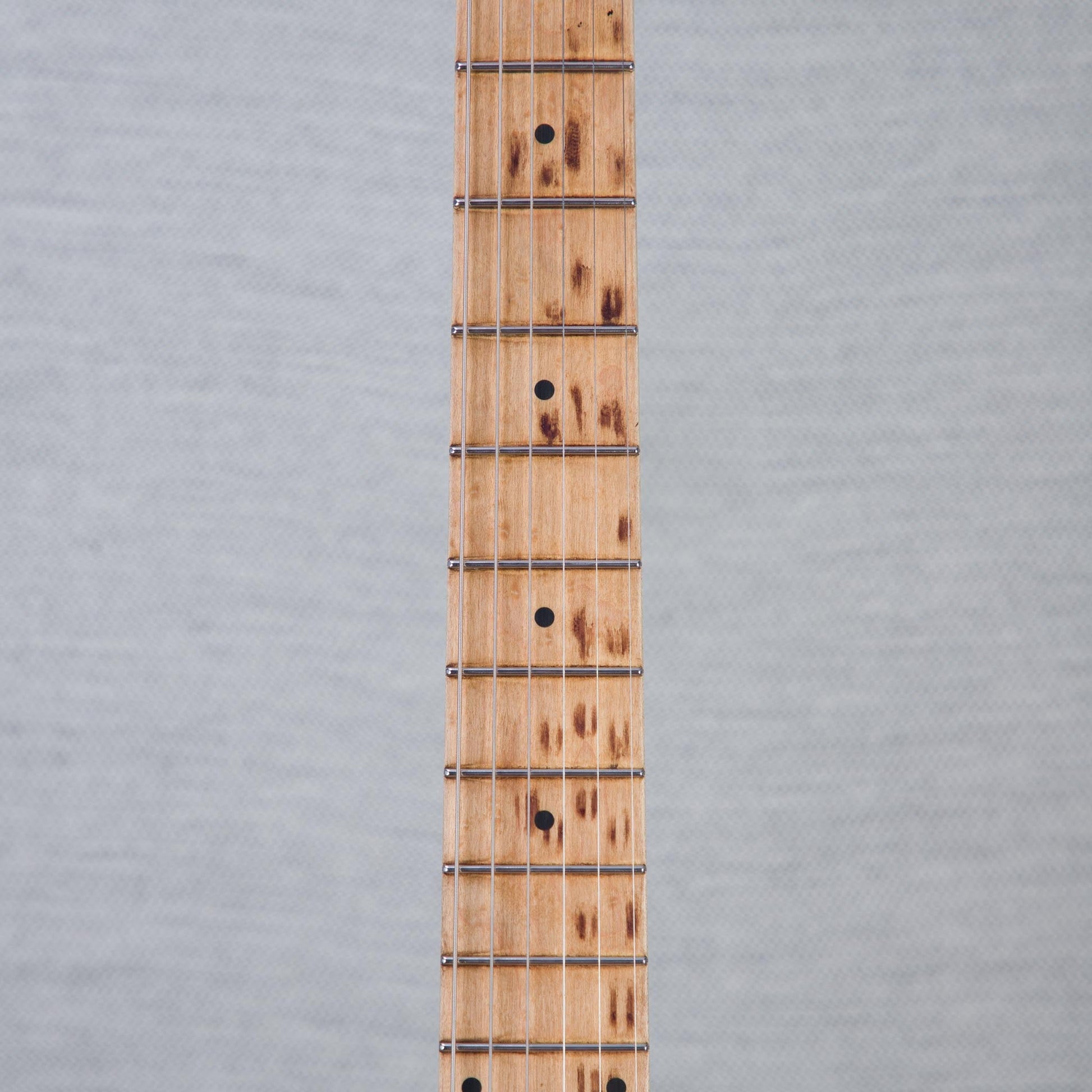 EVH Custom Shop Special Edition Wolfgang Stripes Electric Guitar - White/Black Stripes - #WG17574A
