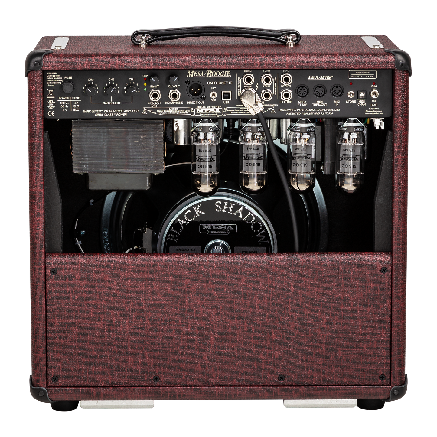 Mesa/Boogie Custom Configured Mark VII 1x12 Combo, Vintage Bordeaux Bronco
