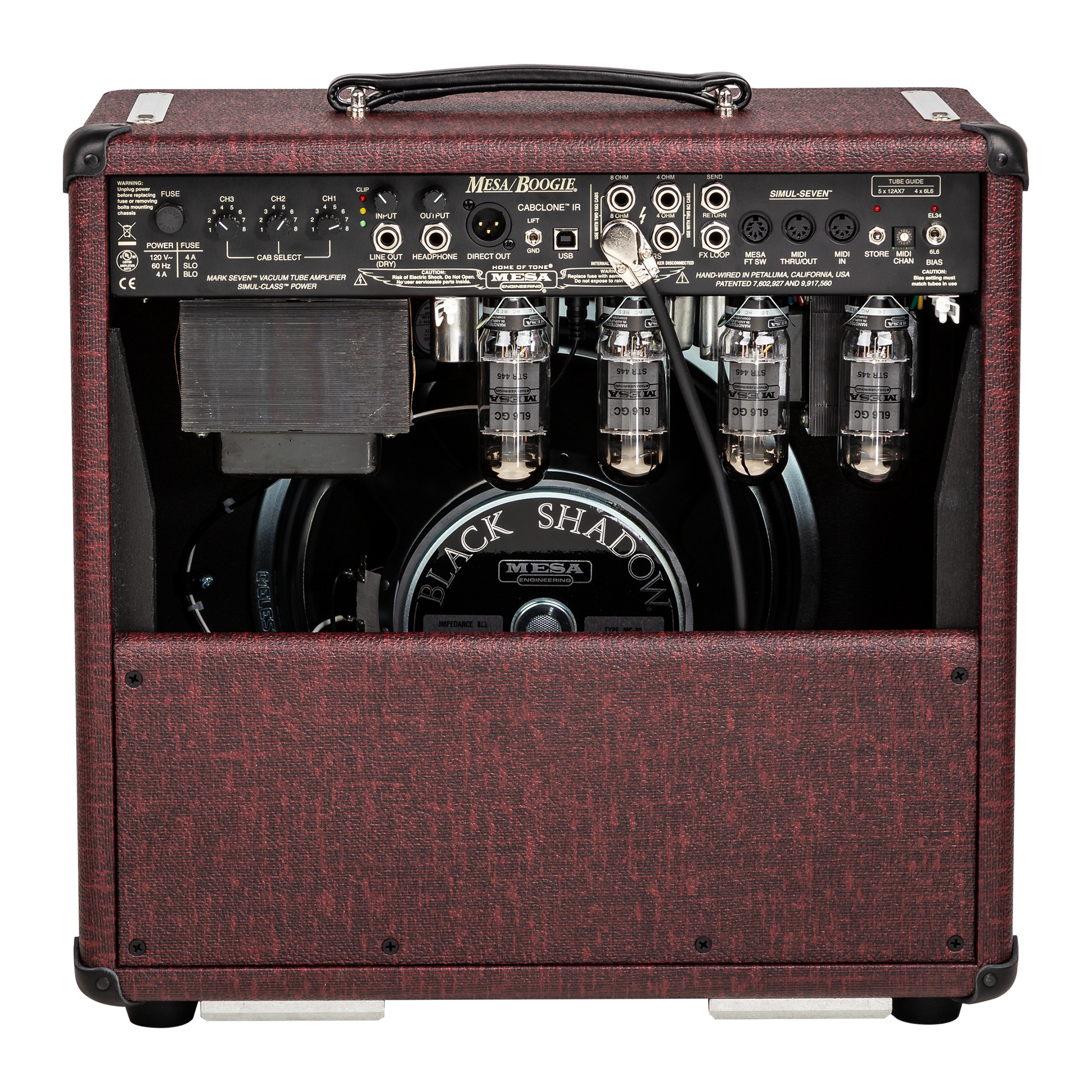 Mesa/Boogie Custom Configured Mark VII 1x12 Combo, Vintage Bordeaux Bronco