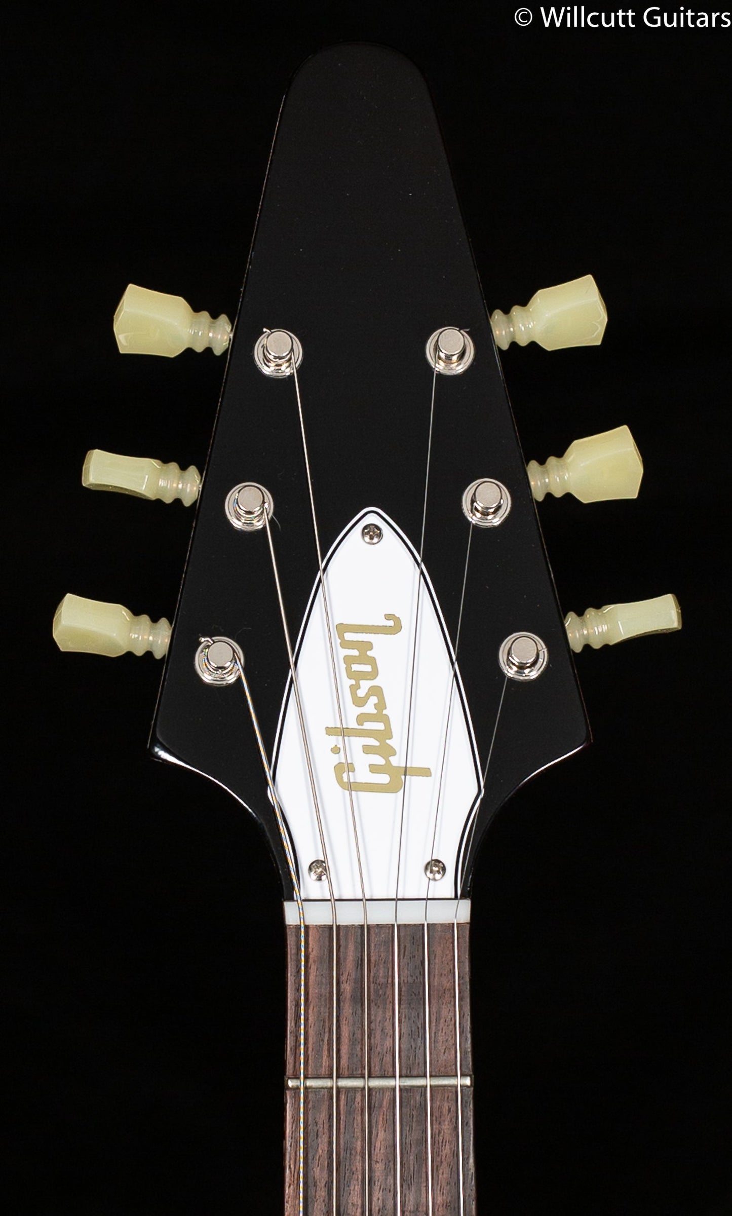 Gibson Custom Shop 1967 Mahogany Flying V Reissue Sparkling Burgundy VOS Short Maestro Chrome