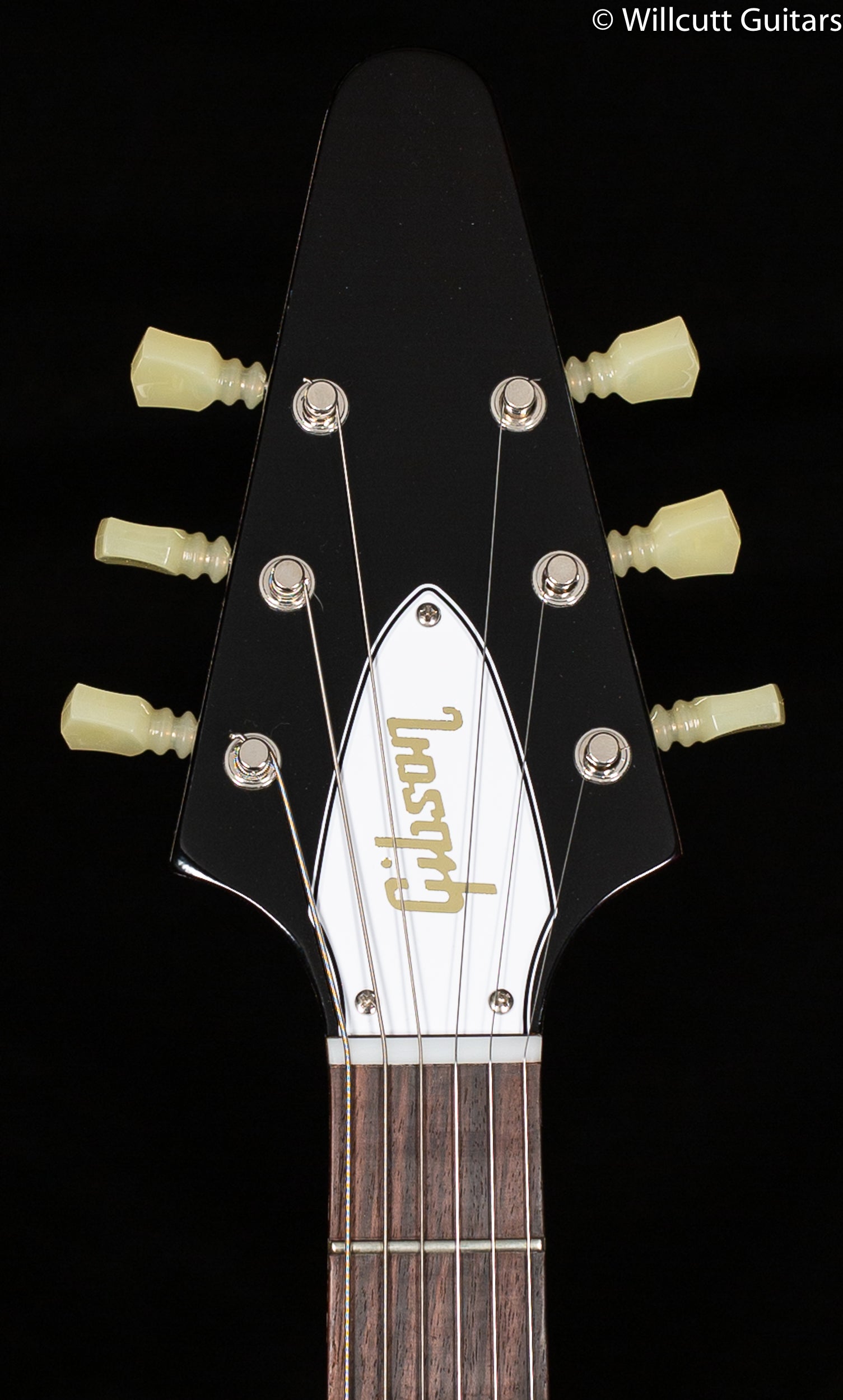 Gibson Custom Shop 1967 Mahogany Flying V Reissue Sparkling Burgundy VOS Short Maestro Chrome
