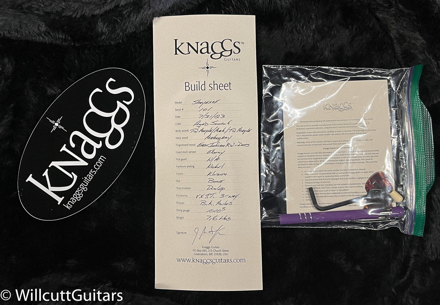Knaggs Influence Sheyenne Aged Scotch T2 Gloss (101)