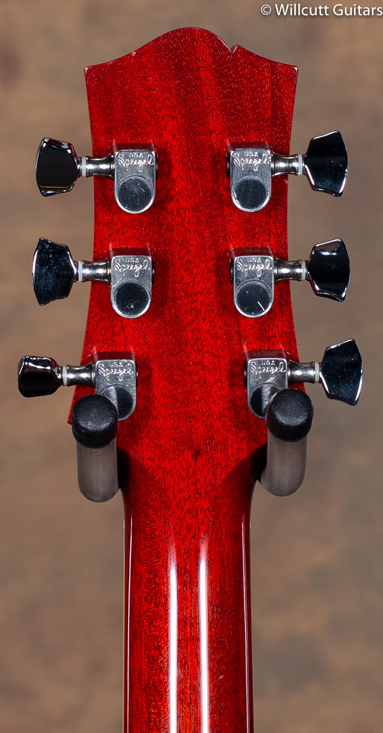 Collings Soco Deluxe Quilt Dark Cherry Burst Brazilian Rosewood Fingerboard USED