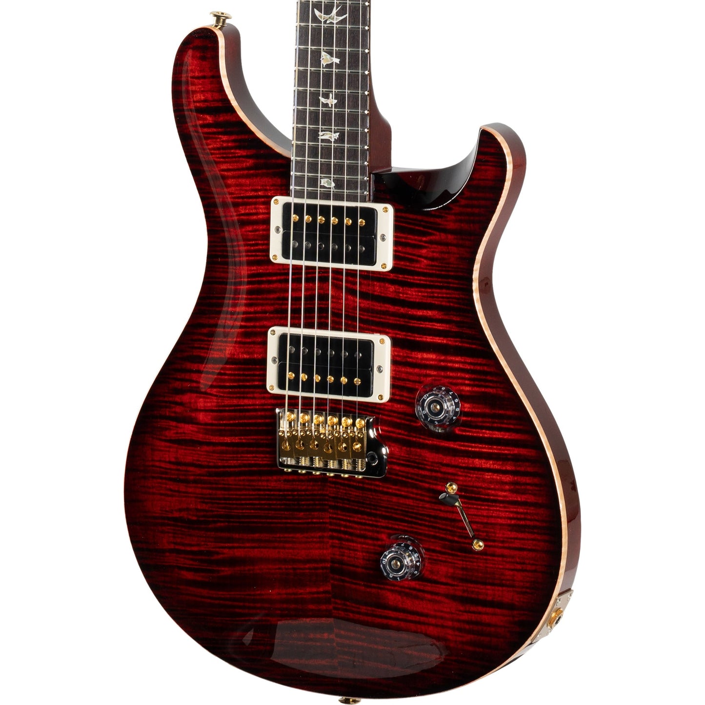 PRS Custom 24 10 Top Electric Guitar, Fire Red Burst