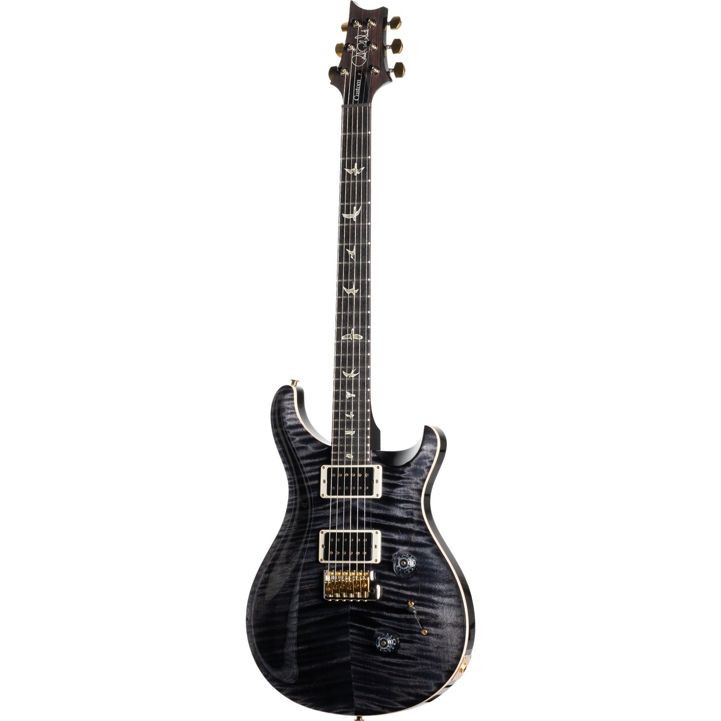 PRS Custom 24 10 Top Electric Guitar, Gray Black w/ Case
