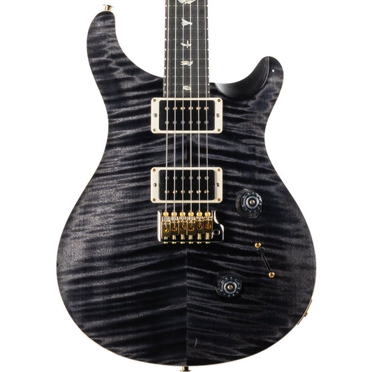 PRS Custom 24 10 Top Electric Guitar, Gray Black w/ Case