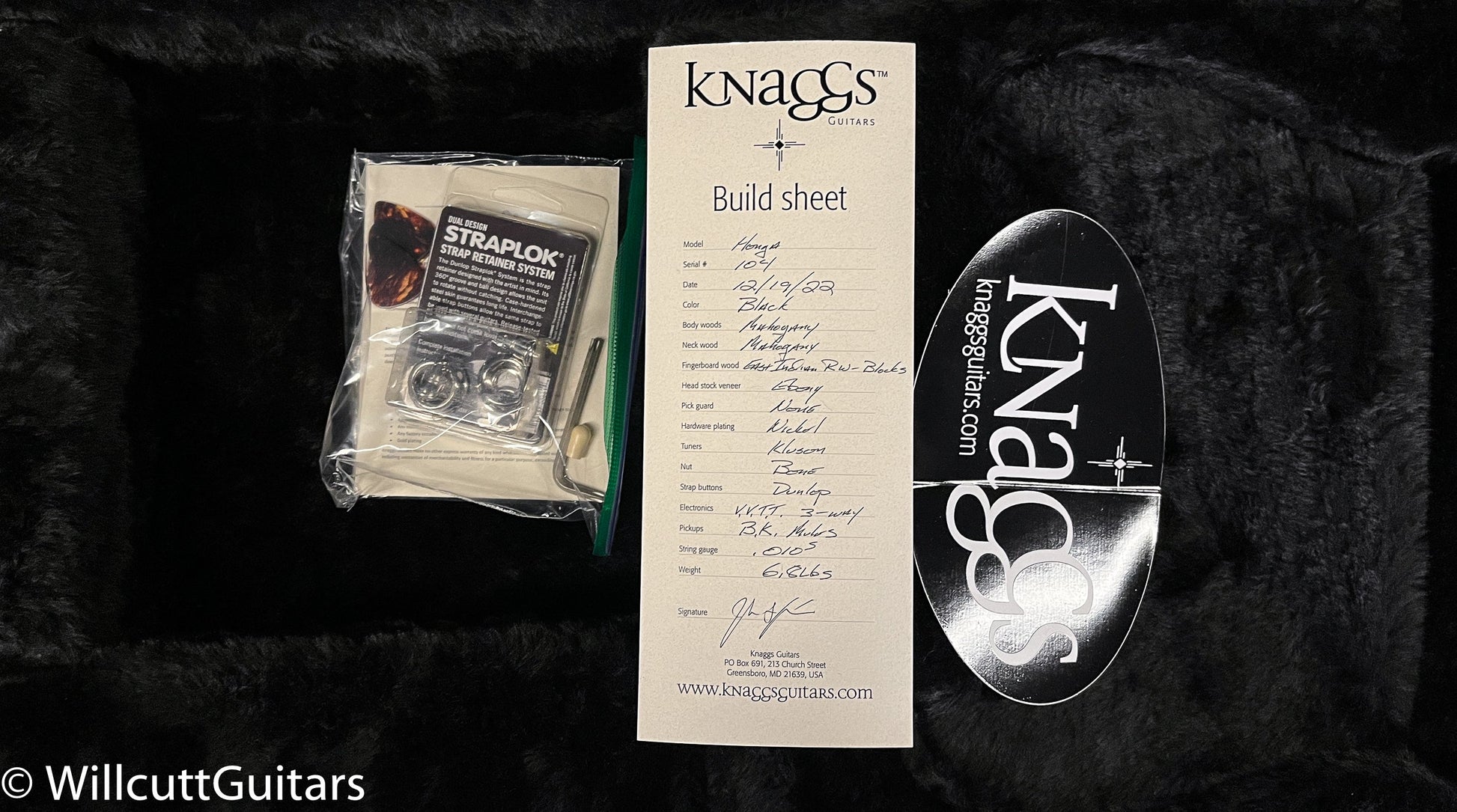 Knaggs Influence Honga Black (104)