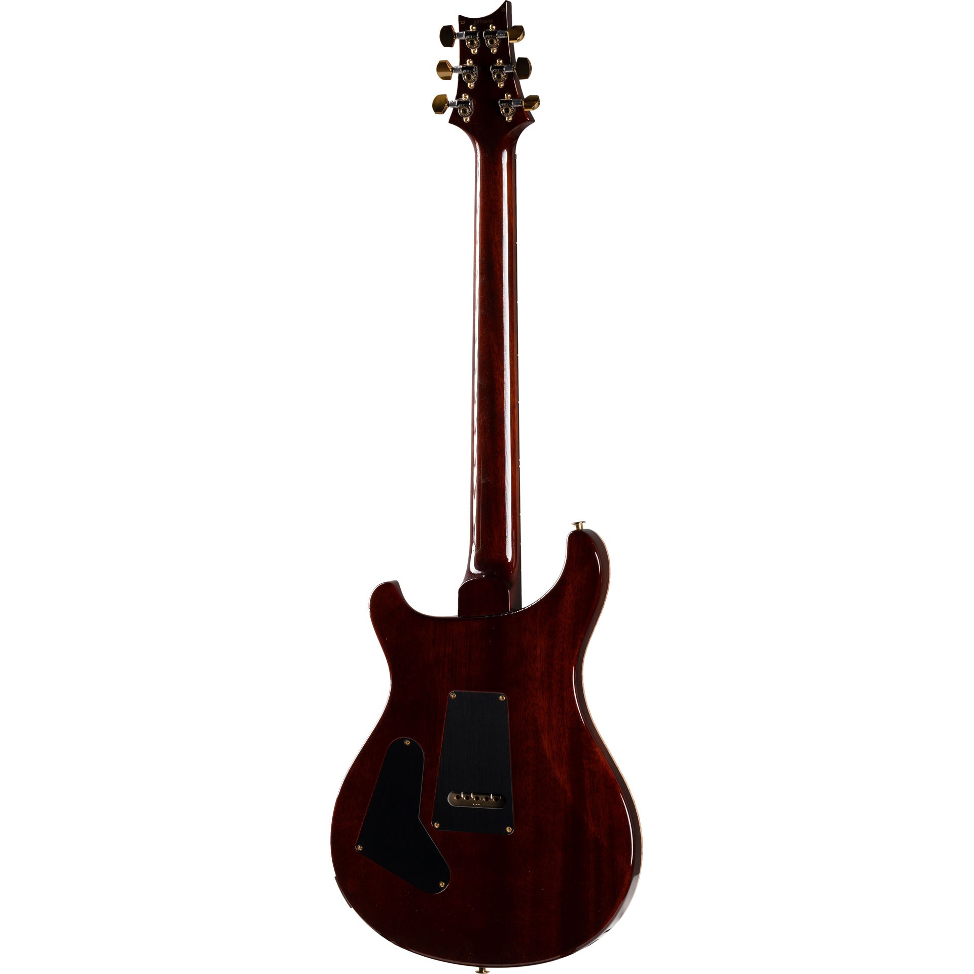 PRS Custom 24 10 Top Electric Guitar, Orange Tiger
