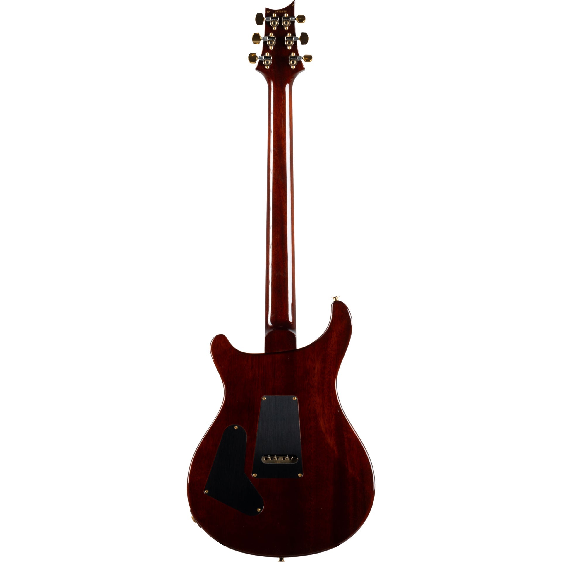 PRS Custom 24 10 Top Electric Guitar, Orange Tiger