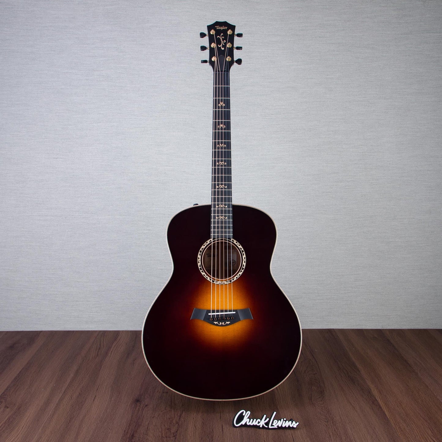 Taylor Custom #1 Grand Orchestra Mahogany/Sitka Spruce Acoustic Electric Guitar - Vintage Sunburst - #1206213121