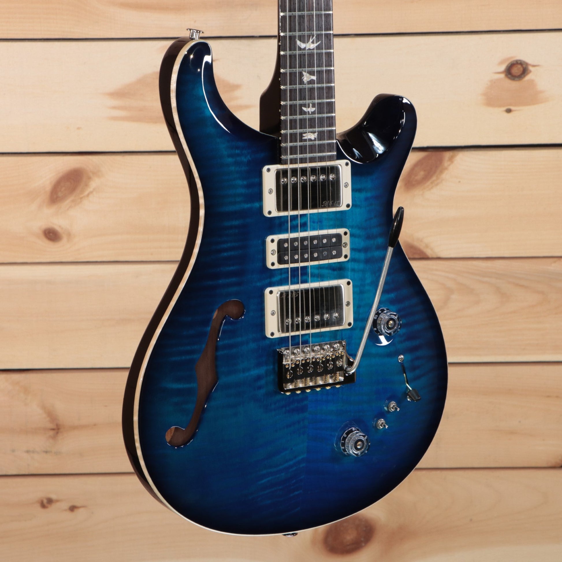 Paul Reed Smith Special Semi-Hollow Custom Color - Aquamarine with Black Burst