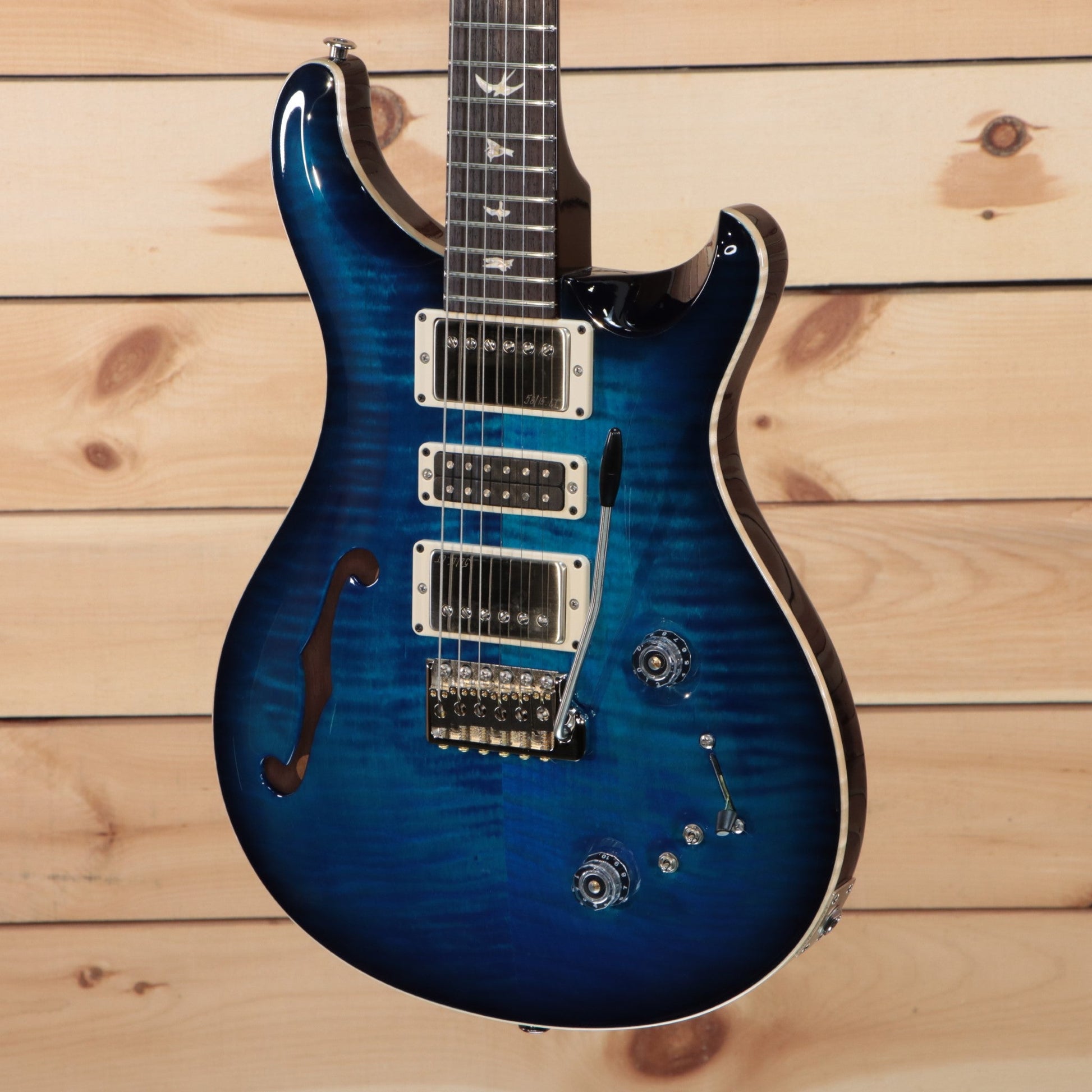 Paul Reed Smith Special Semi-Hollow Custom Color - Aquamarine with Black Burst