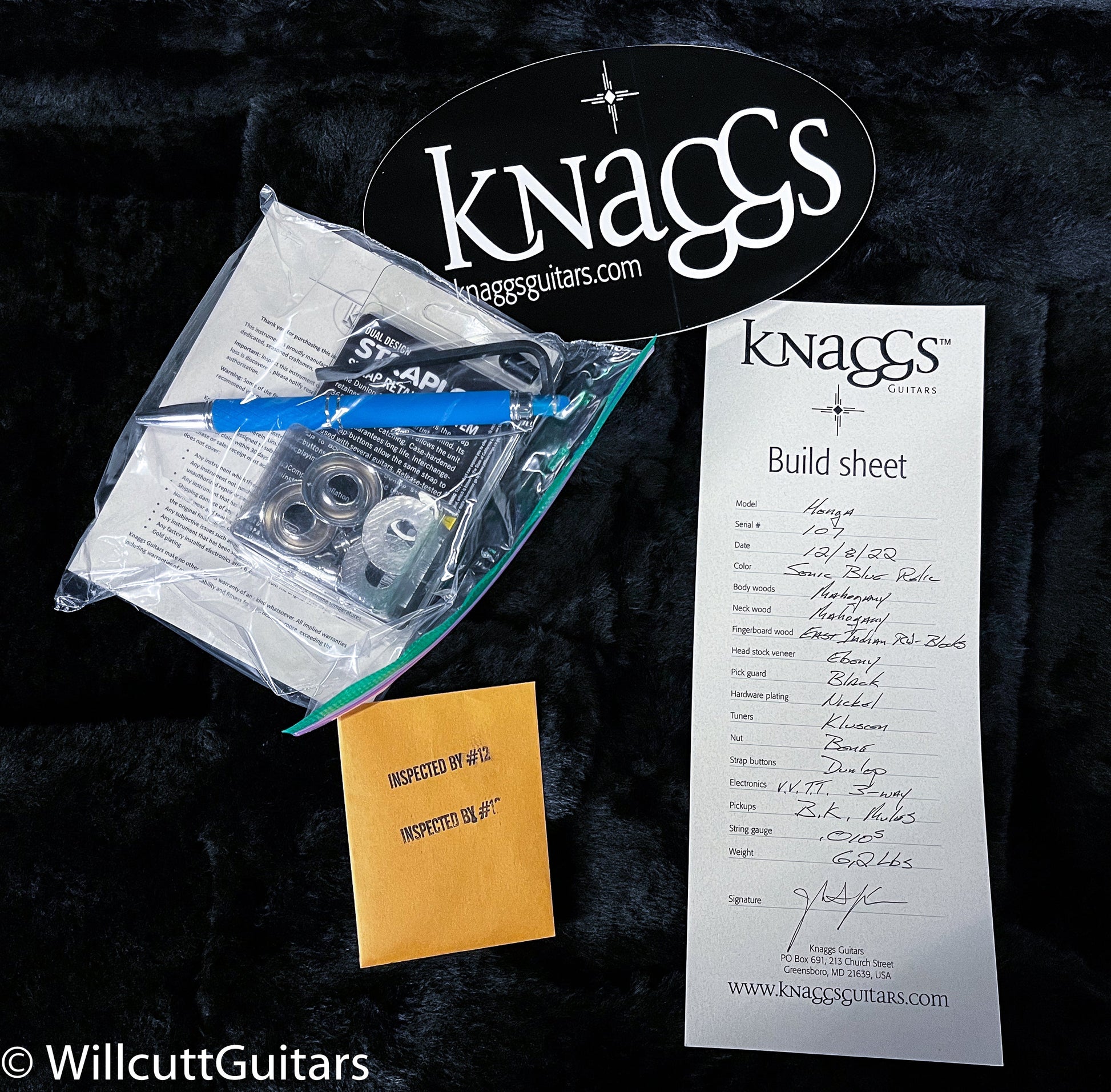 Knaggs Influence Honga Sonic Blue Gloss Relic (107)