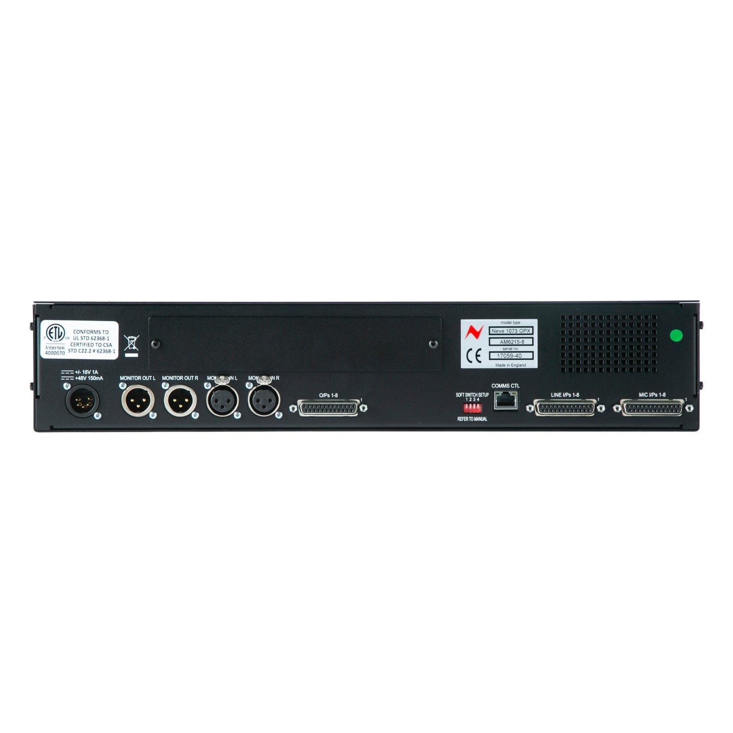 AMS Neve 1073OPX 8 Channel Mic Preamp