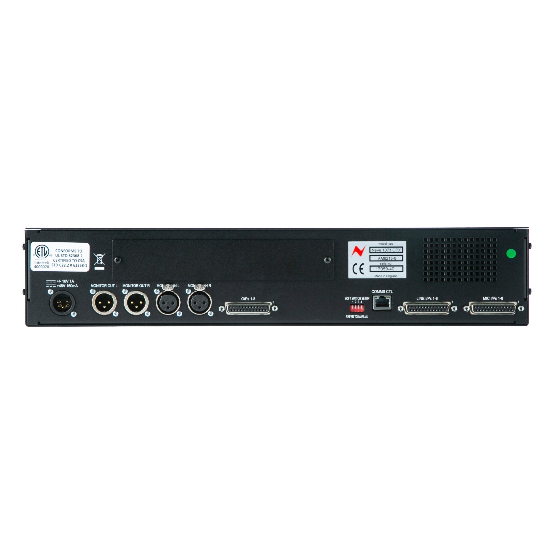 AMS Neve 1073OPX 8 Channel Mic Preamp