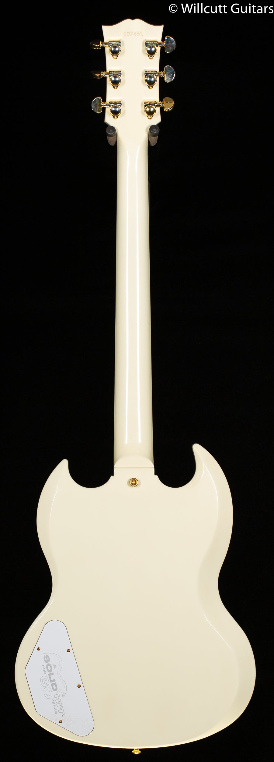 Gibson 60th Anniversary 1961 SG Les Paul Custom VOS Polaris White