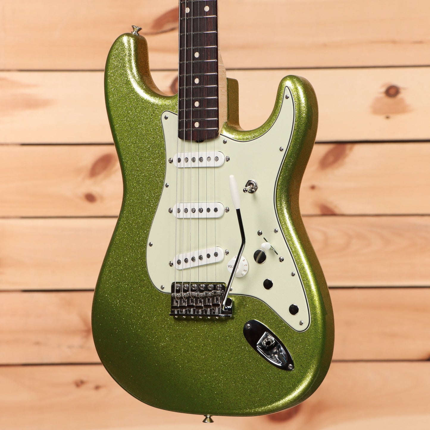 Fender Custom Shop Dick Dale Stratocaster - Chartreuse Sparkle