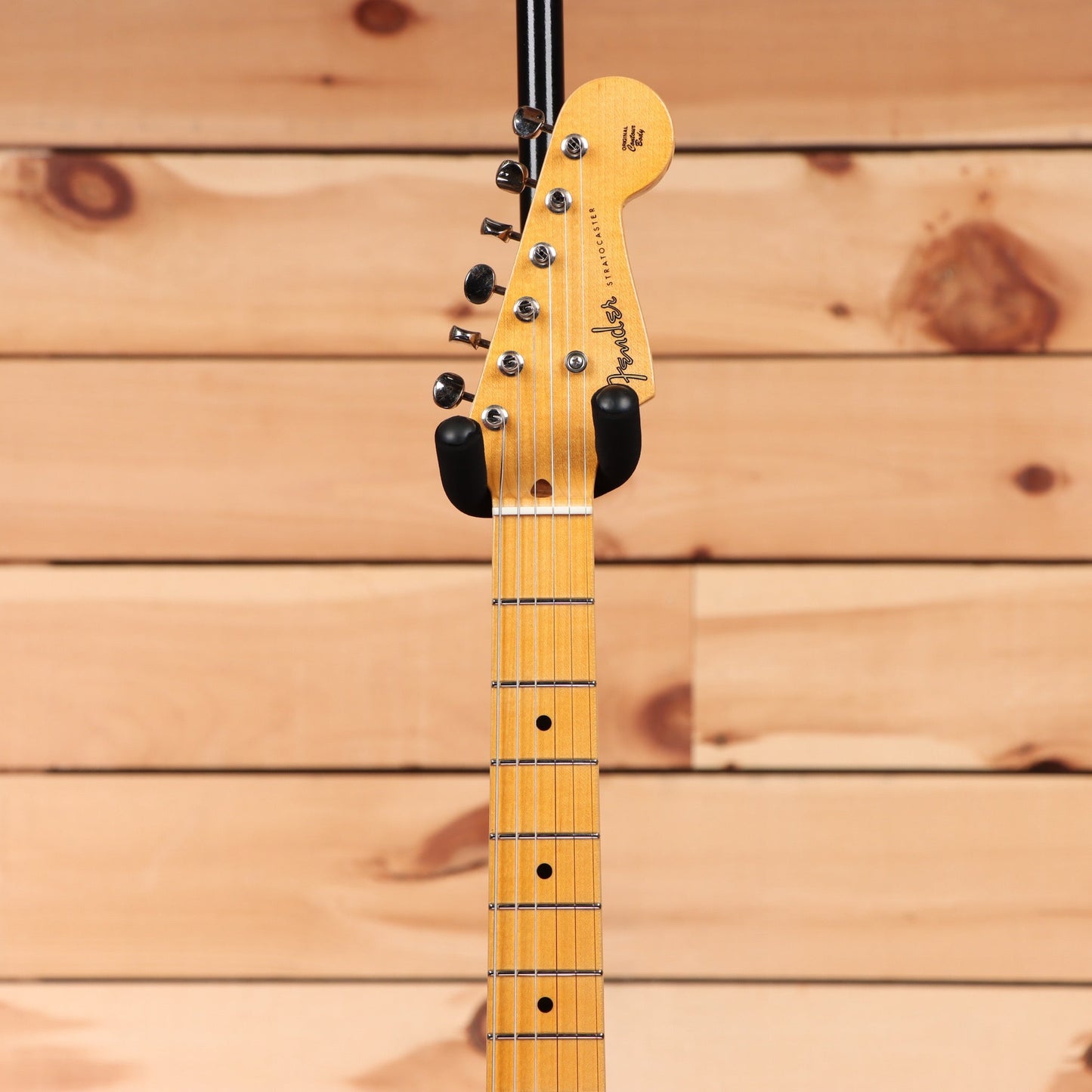 Fender Custom Shop Vintage Custom 1955 Hardtail Stratocaster Time Capsule - Aged White Blonde