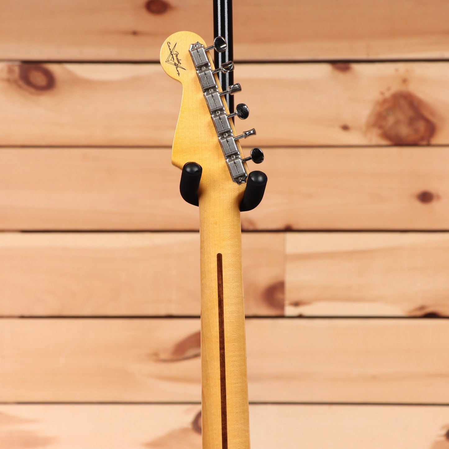 Fender Custom Shop Vintage Custom 1955 Hardtail Stratocaster Time Capsule - Aged White Blonde