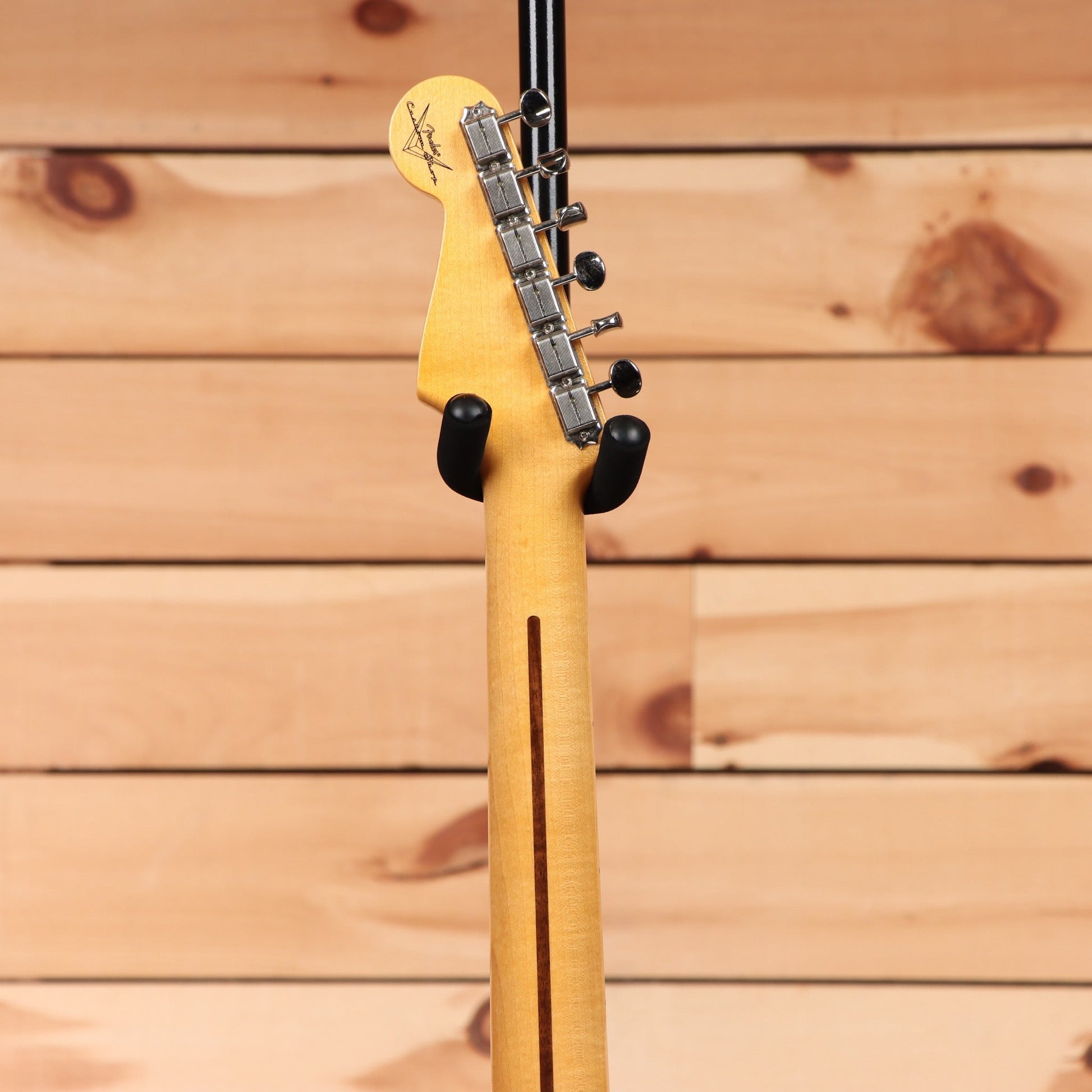 Fender Custom Shop Vintage Custom 1955 Hardtail Stratocaster Time Capsule - Aged White Blonde