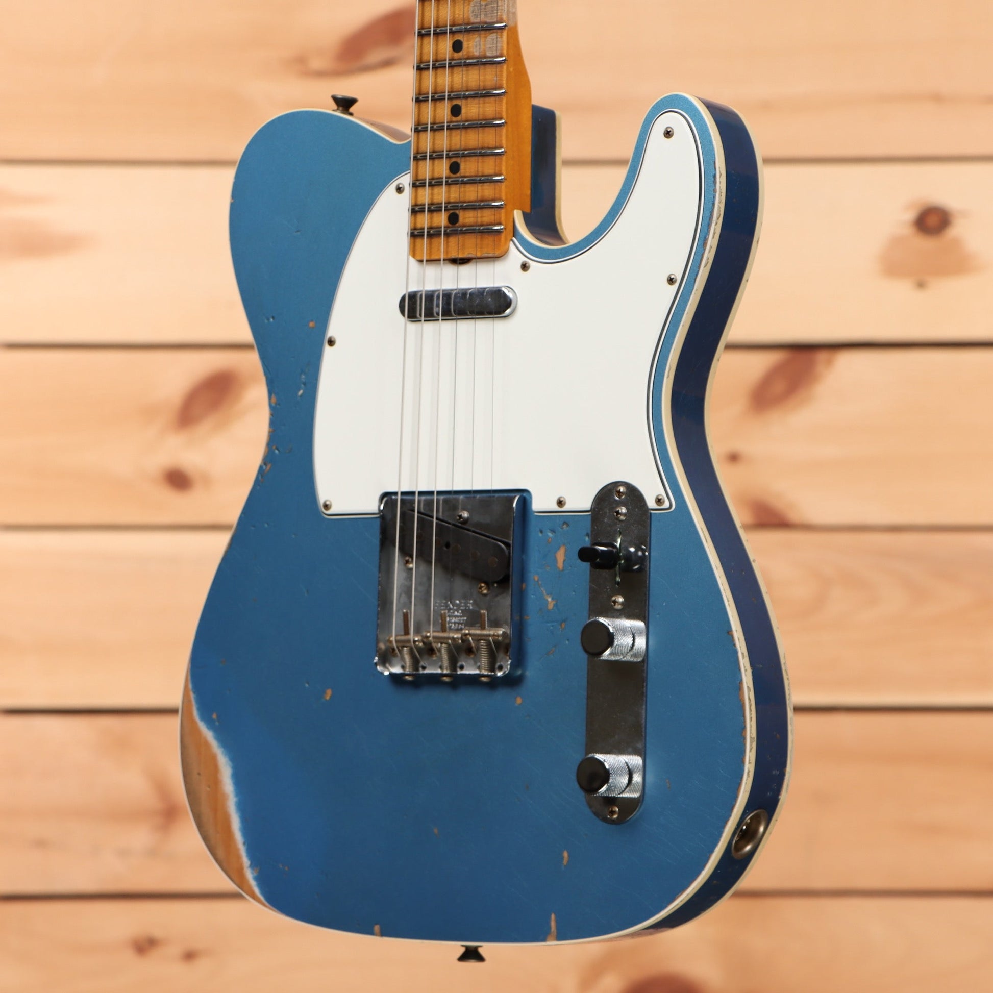 Fender Custom Shop 1965 Telecaster Custom Heavy Relic - Aged Lake Placid Blue