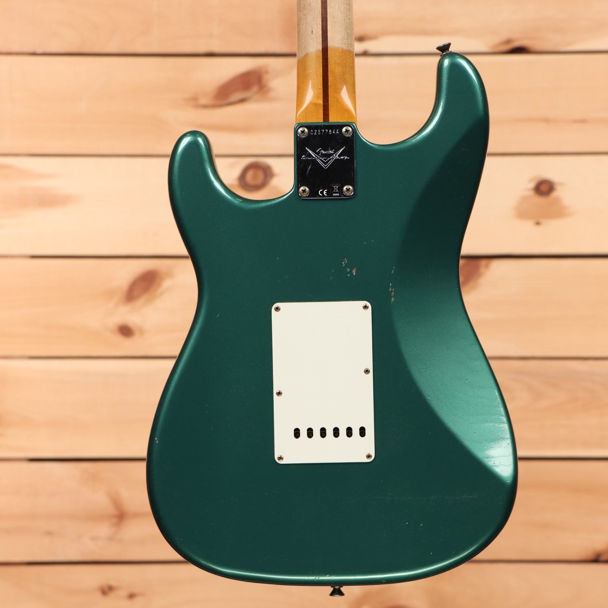 Fender Custom Shop 1956 Stratocaster Journeyman Relic - Aged Sherwood Green Metallic