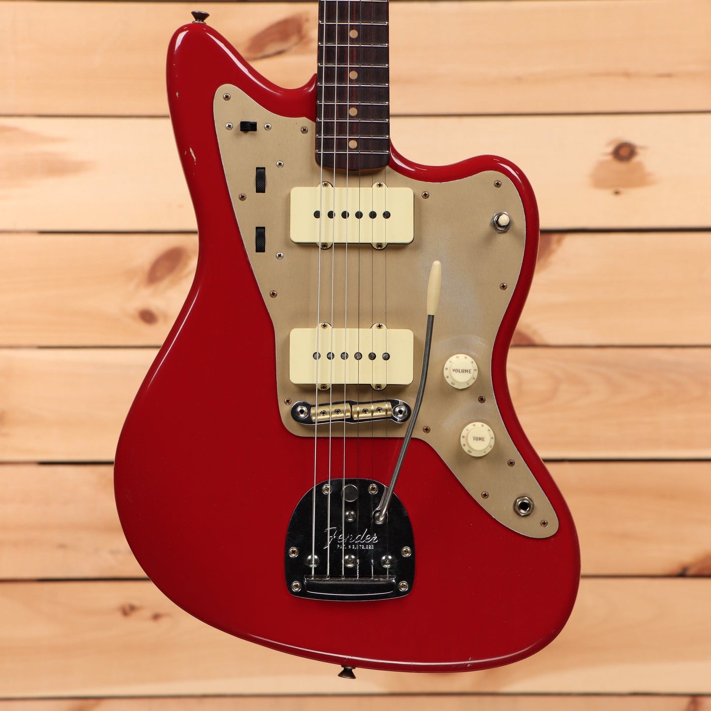 Fender Custom Shop 1959 250K Jazzmaster Journeyman Relic - Aged Dakota Red