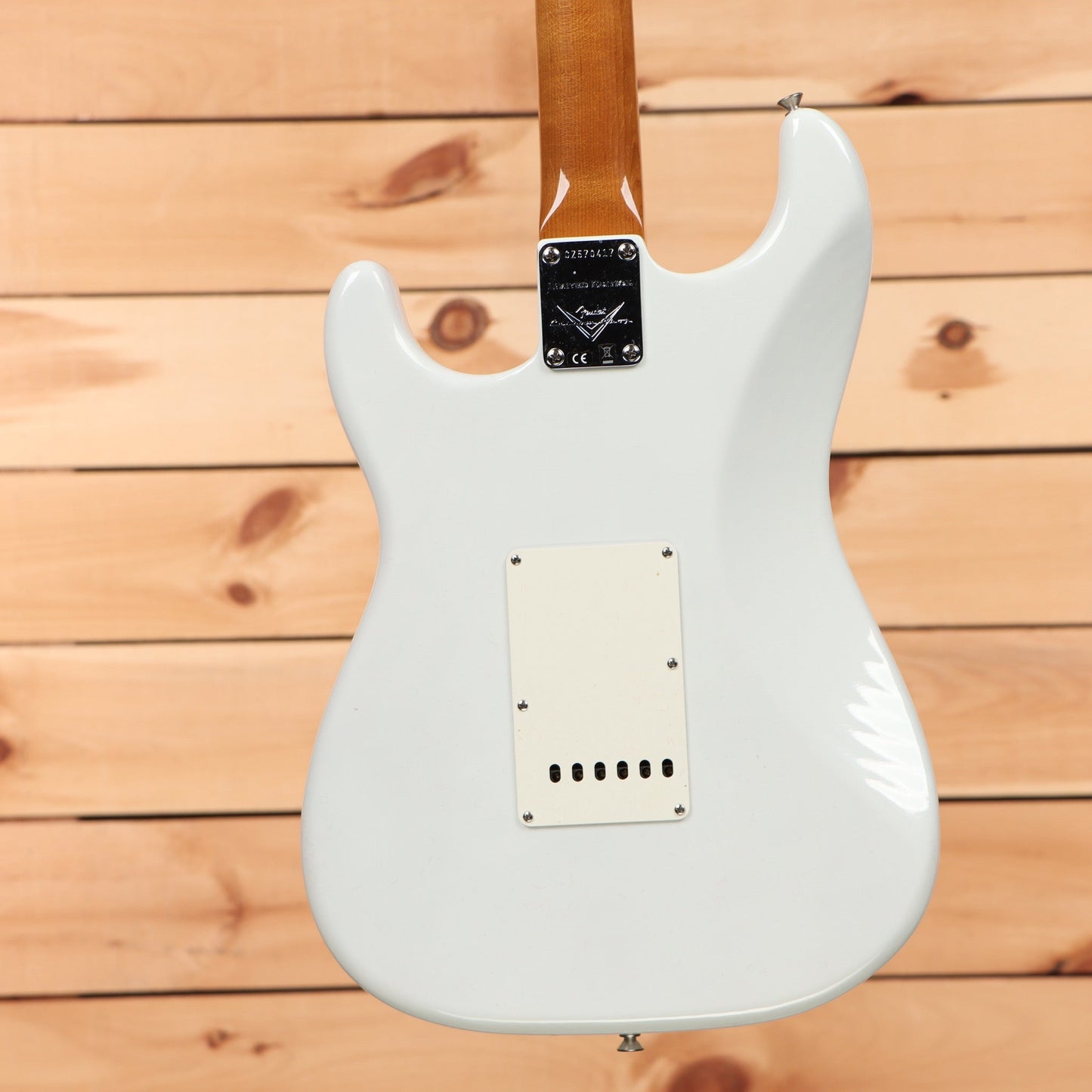 Fender Custom Shop Limited Roasted Pine Stratocaster Deluxe Closet Classic - White Blonde