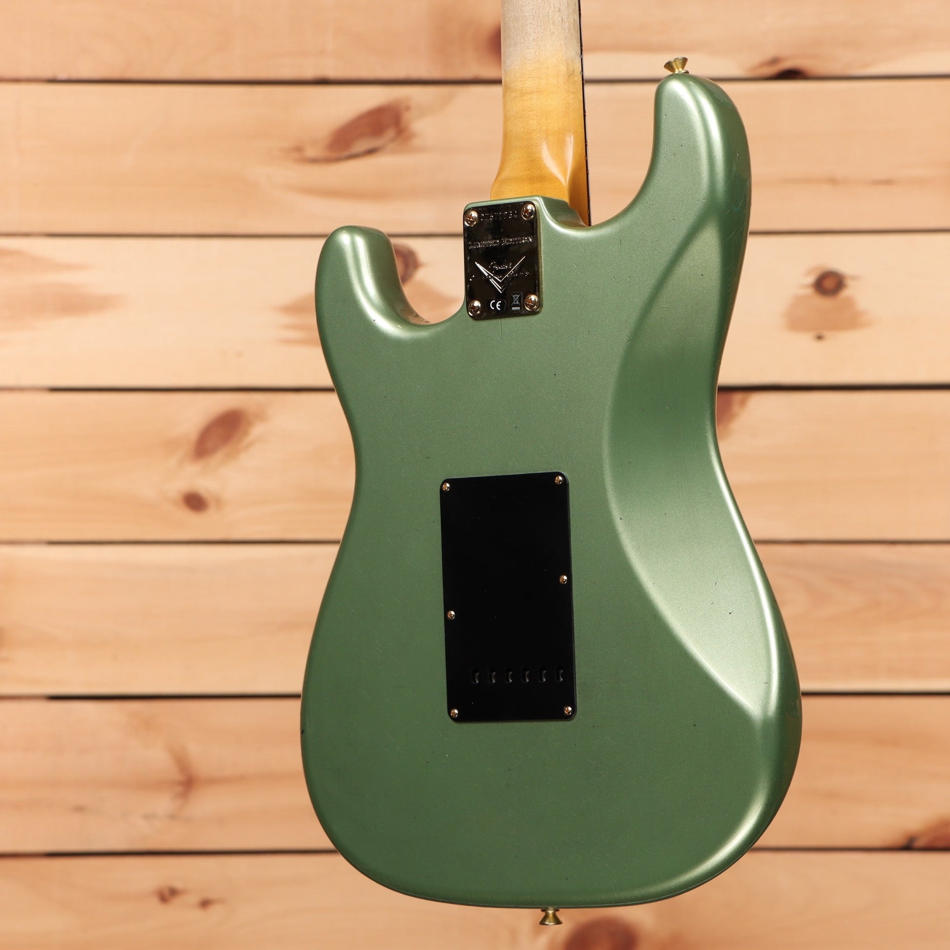 Fender Custom Shop Limited 1965 Dual-Mag Stratocaster Journeyman Relic - Aged Sage Green Metallic