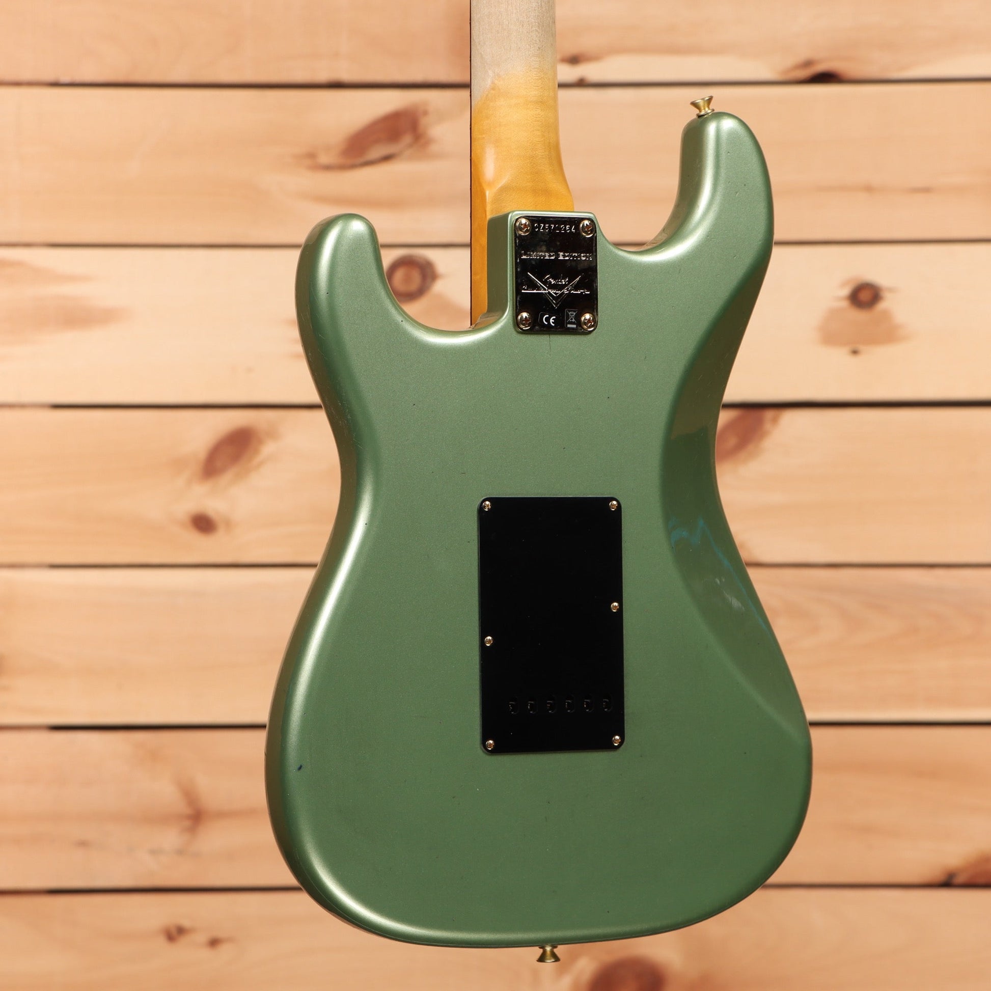 Fender Custom Shop Limited 1965 Dual-Mag Stratocaster Journeyman Relic - Aged Sage Green Metallic