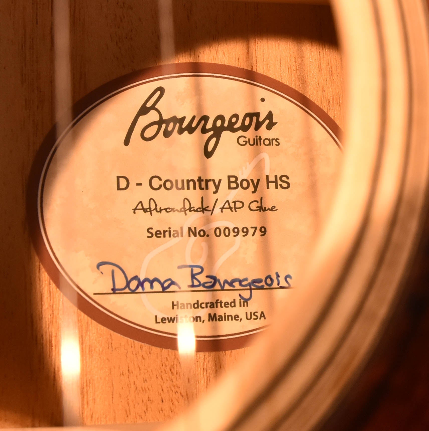 Bourgeois Heirloom Series Country Boy D Acoustic Guitar