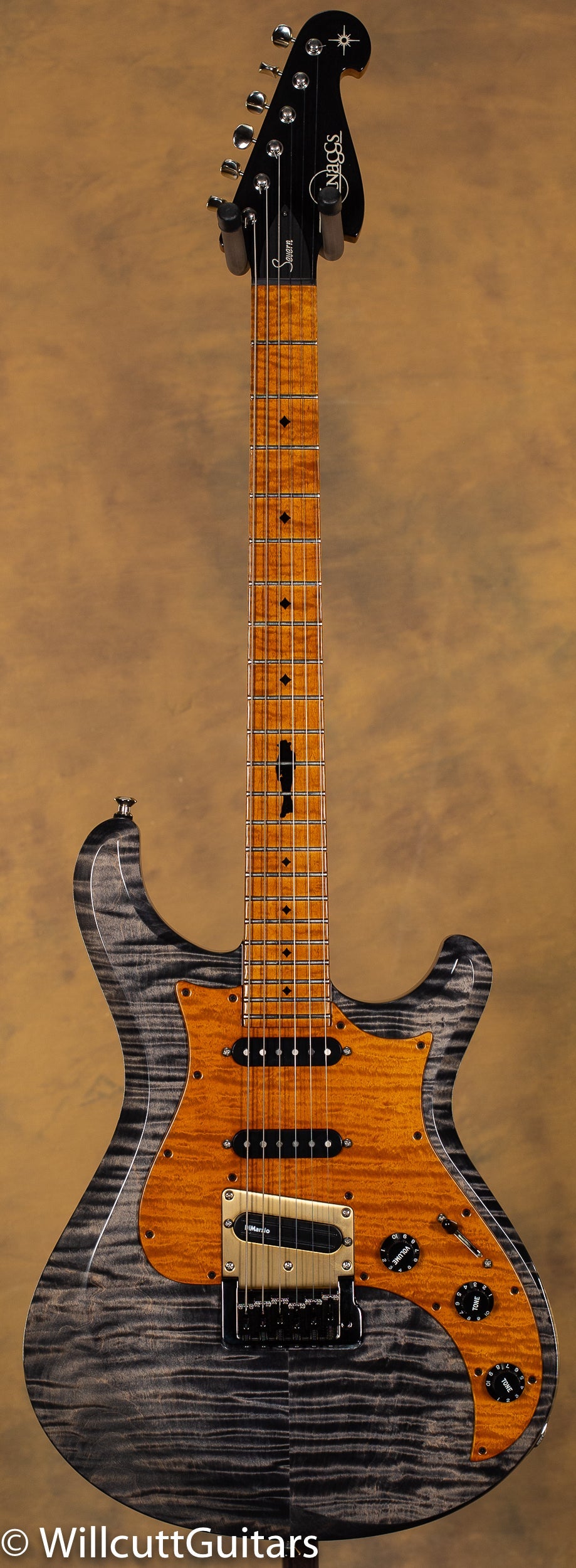 Knaggs Severn Trem Larry Mitchell Faded Onyx