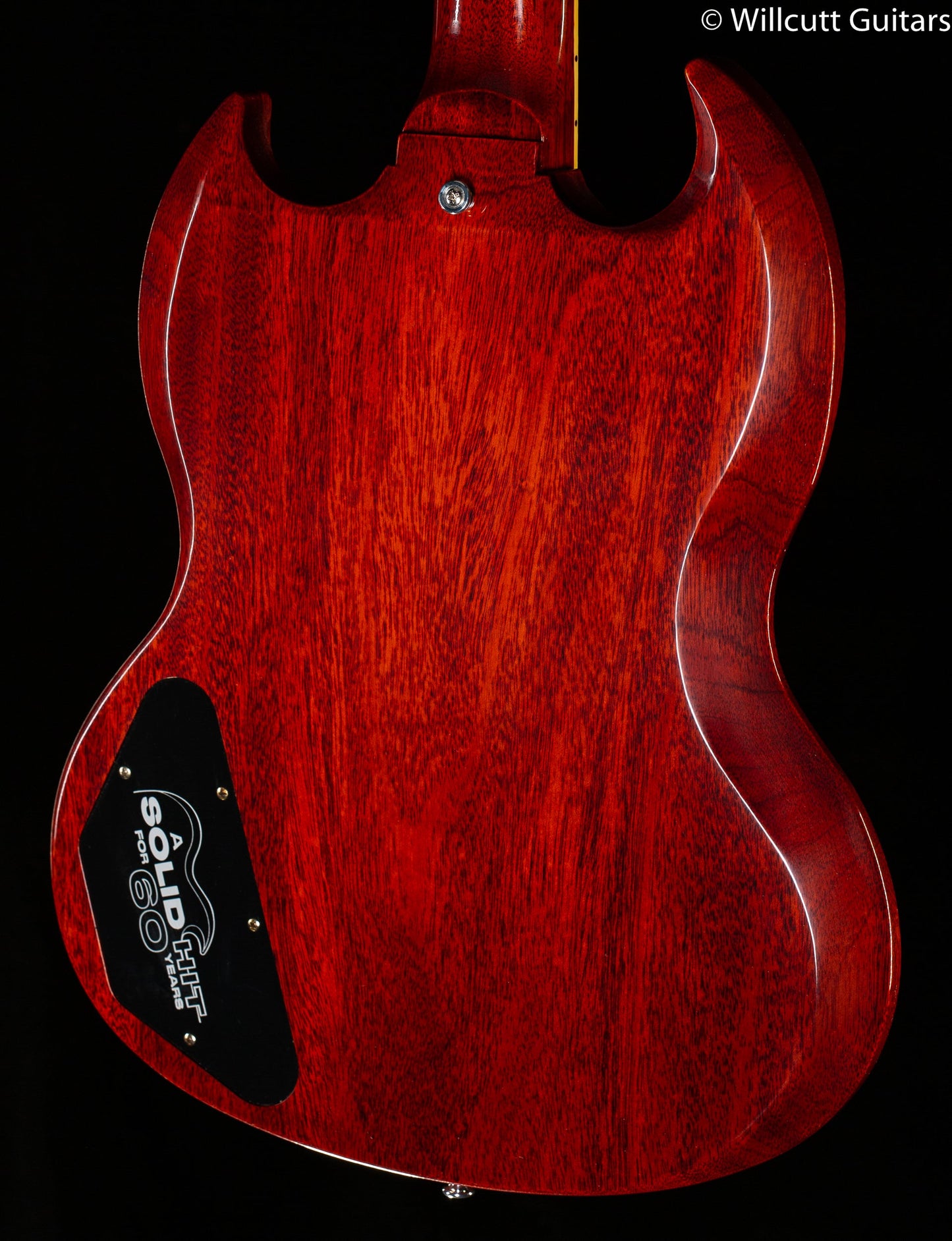 Gibson Custom Shop 60th Anniversary 1961 SG Les Paul Standard VOS Sideways Vibrola Cherry Red (081)