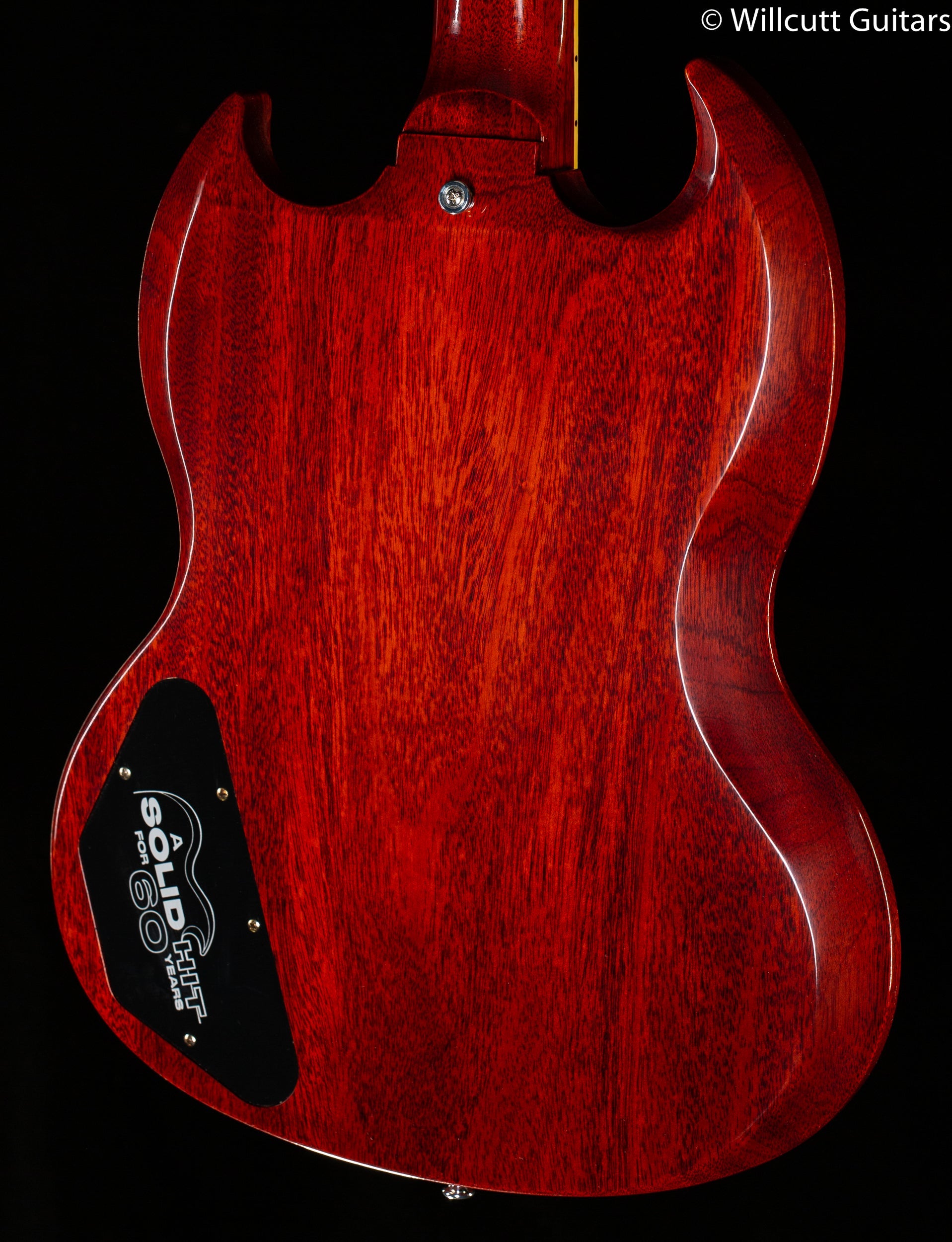Gibson Custom Shop 60th Anniversary 1961 SG Les Paul Standard VOS Sideways Vibrola Cherry Red (081)