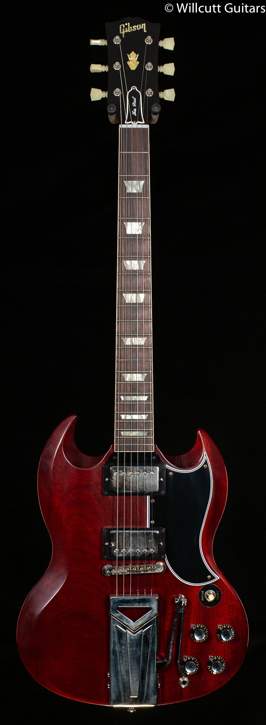 Gibson Custom Shop 60th Anniversary 1961 SG Les Paul Standard VOS Cherry Red (341)