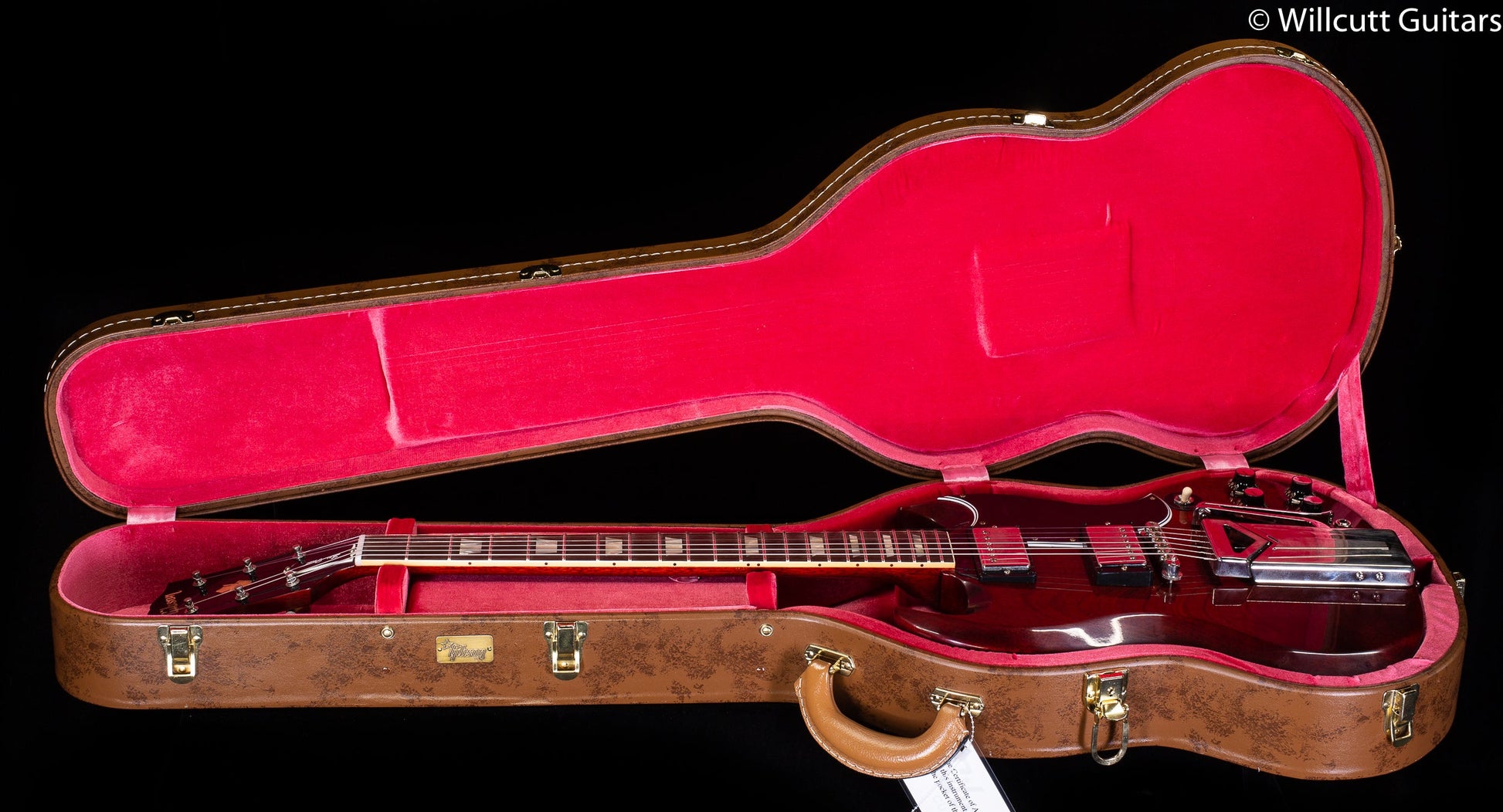 Gibson Custom Shop 60th Anniversary 1961 SG Les Paul Standard VOS Cherry Red (341)