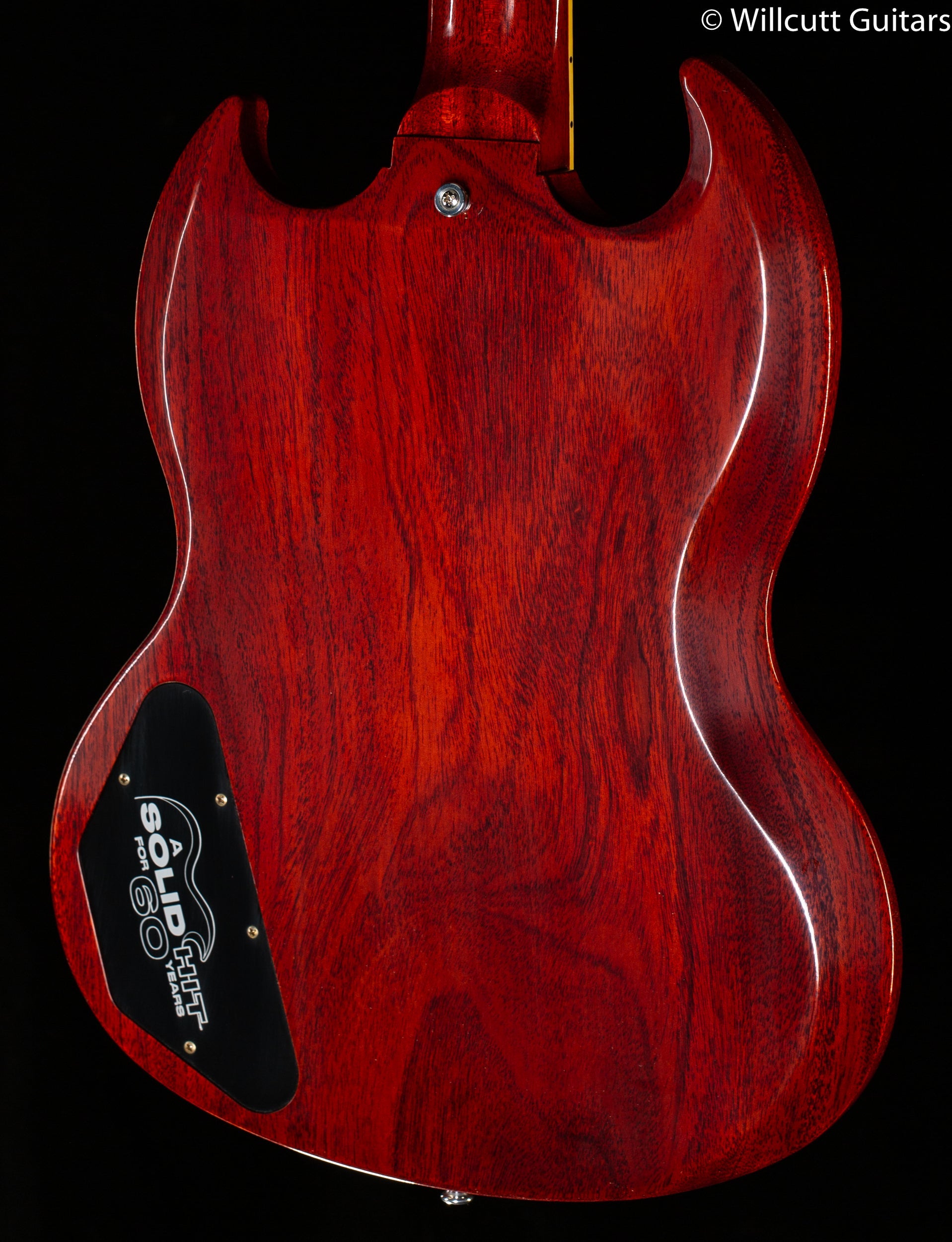 Gibson Custom Shop 60th Anniversary 1961 SG Les Paul Standard VOS Sideways Vibrola Cherry Red (871)