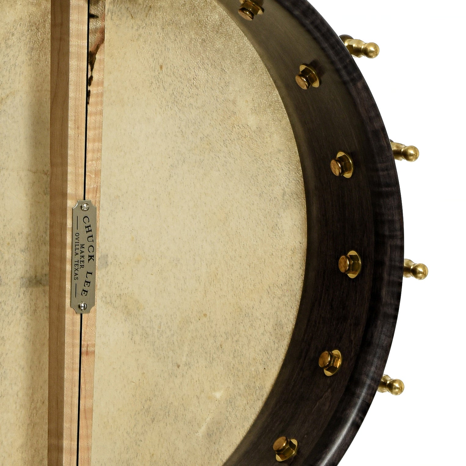 Chuck Lee Hawkins Spring 12in Fretless Openback Banjo, #876