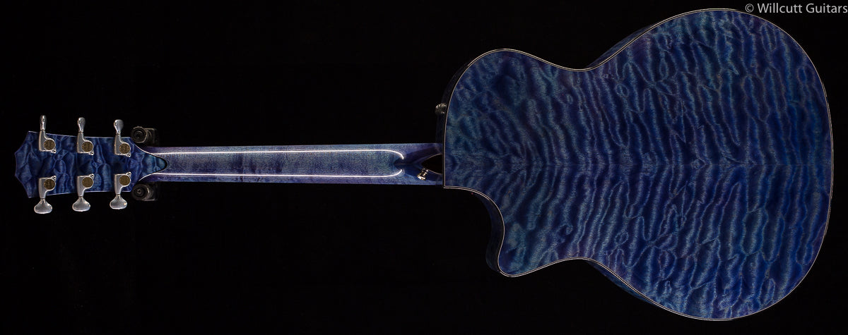 Taylor Custom 11152 Grand Auditorium Blue/Purple over Teal (146)