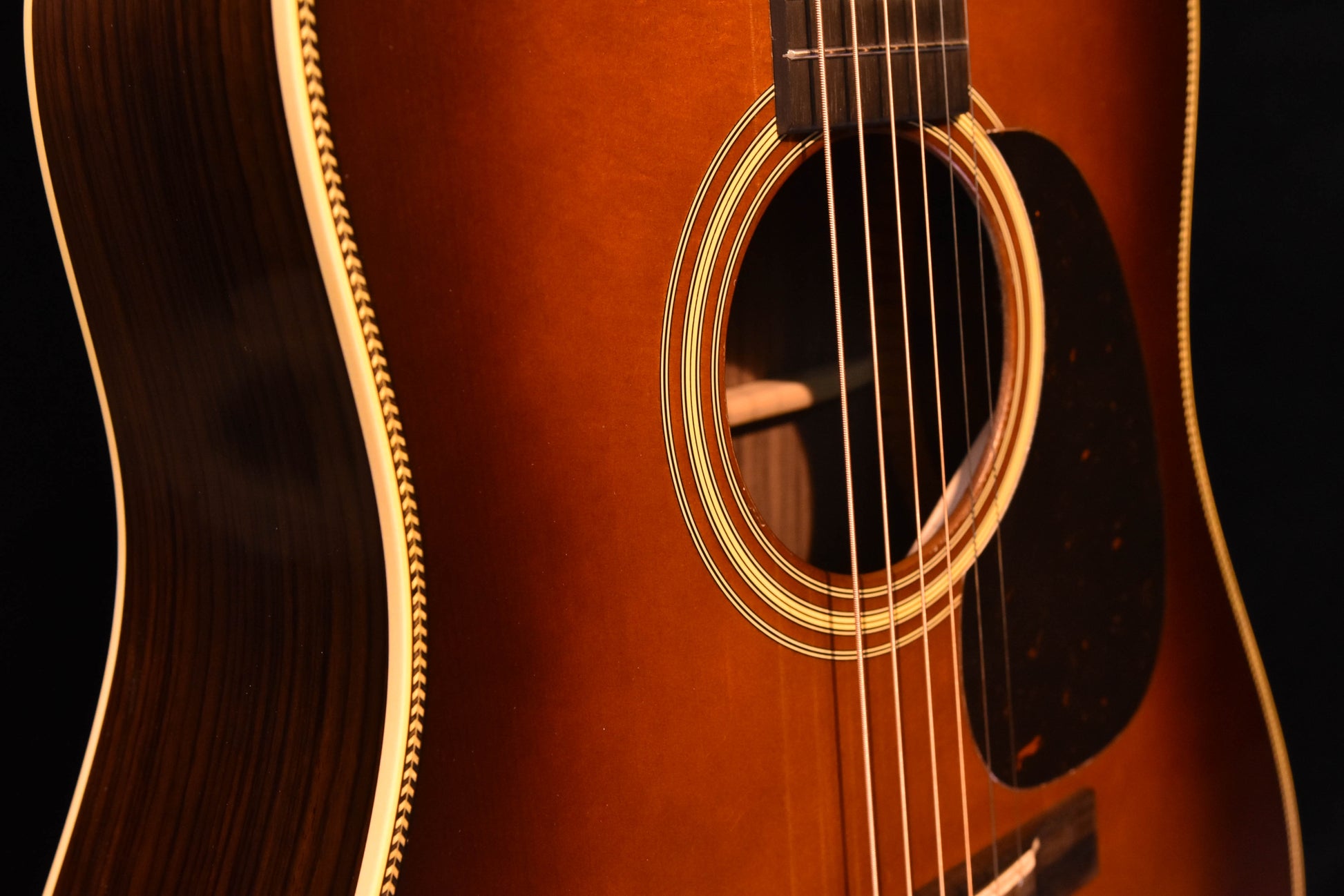 Martin Custom Shop Expert D-28 Authentic Dreadnought Acoustic Guitar with Stage 1 Aging Ambertone (CE-04)