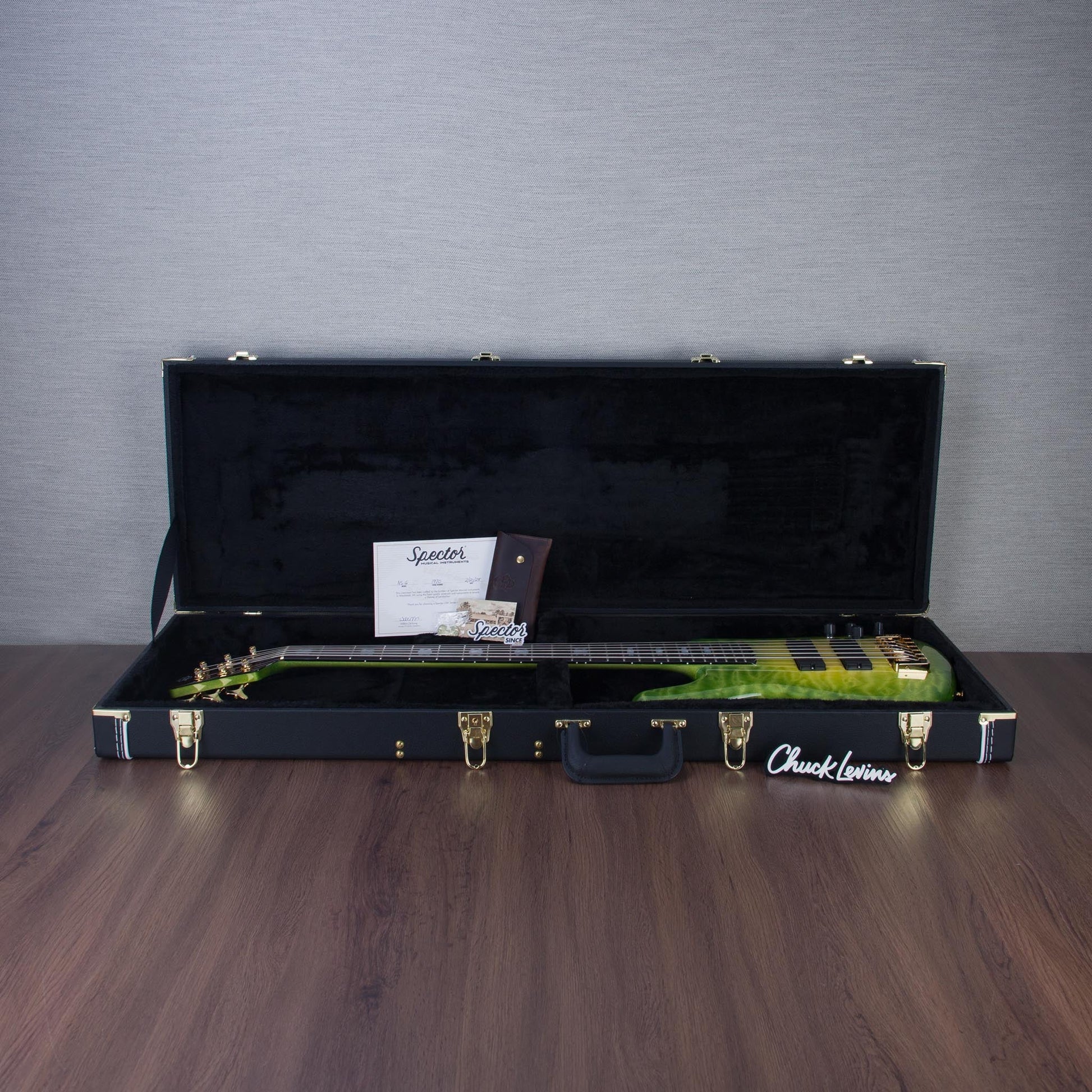 Spector USA NS-6 6-String Electric Bass Guitar - Alien Glow - CHUCKSCLUSIVE - #1970